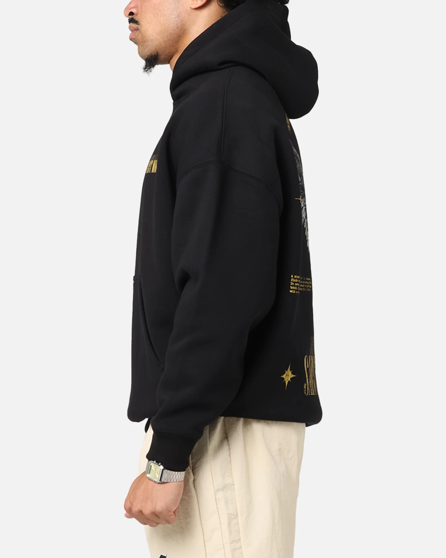 Saint Morta Realm Of Return Boxy Hoodie Black - Image 6