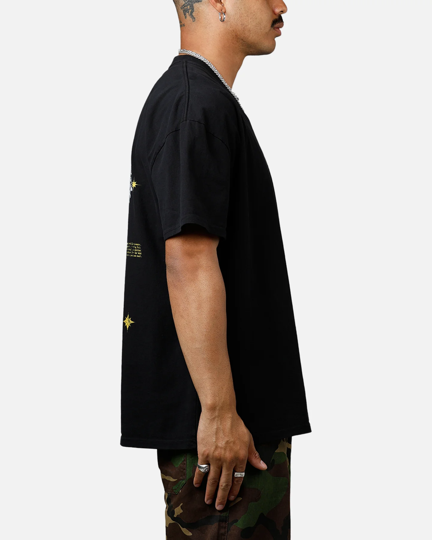 Saint Morta Realm Of Return Boxy T-Shirt Black - Image 4