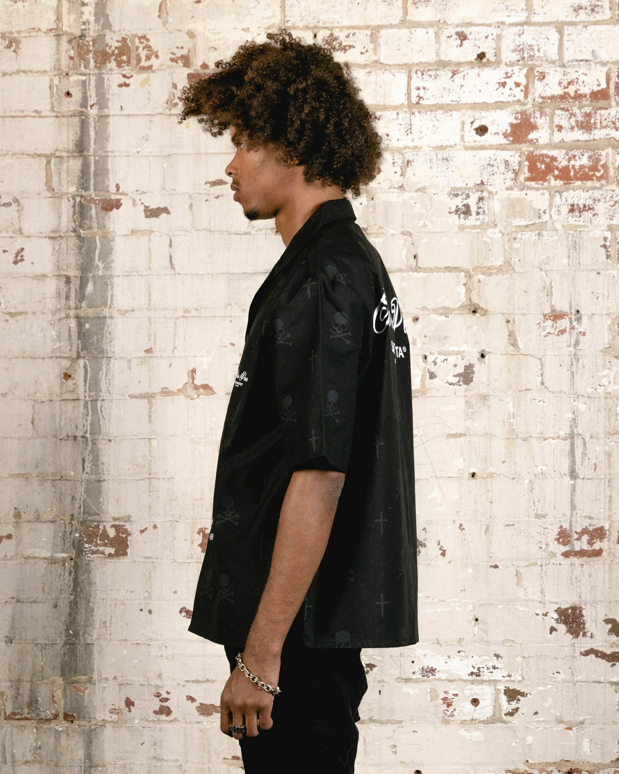 Saint Morta Rest In Pieces Short Sleeve Shirt Black - Image 7