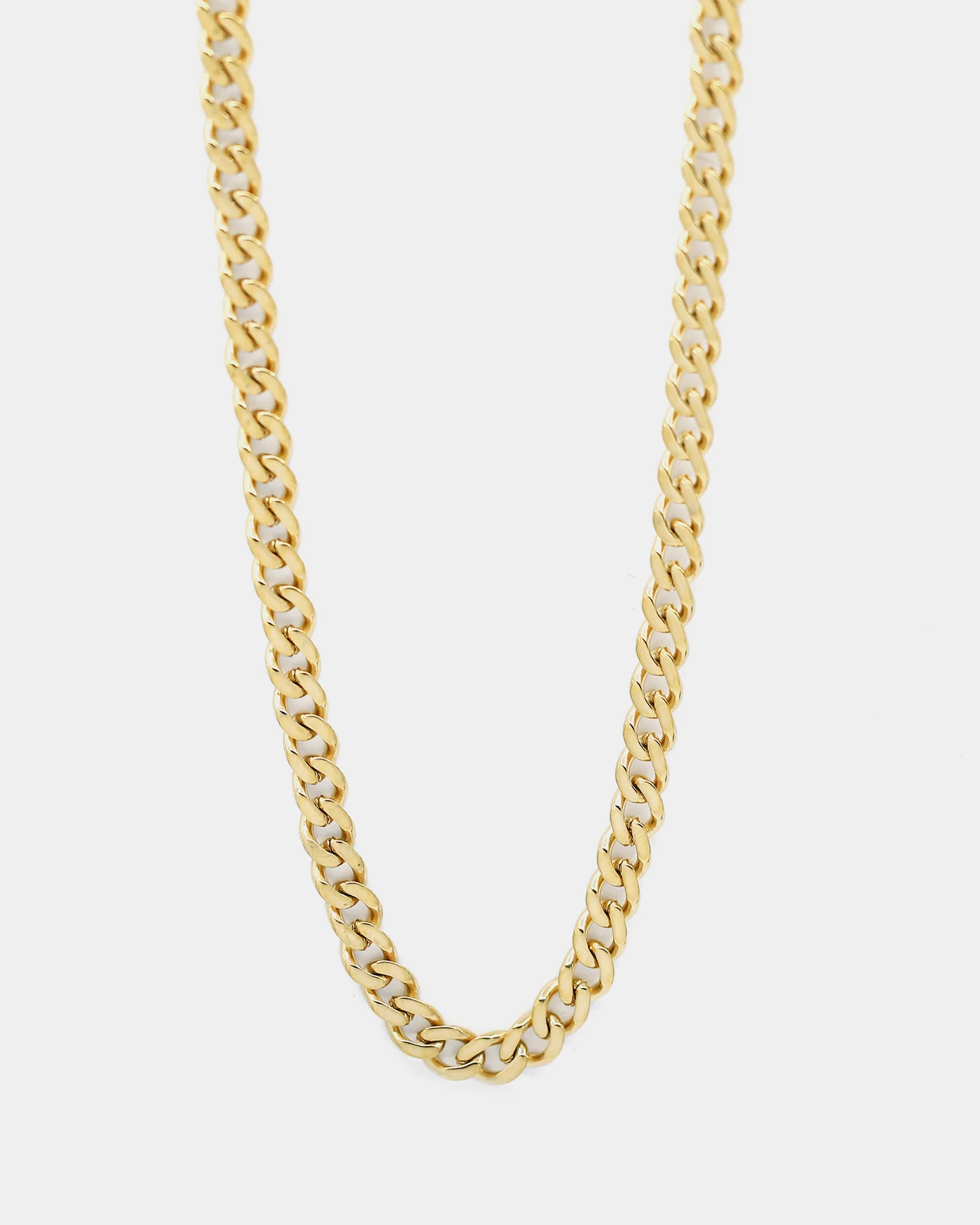 Saint Morta Cuban Link 5MM Chain Gold - Image 2