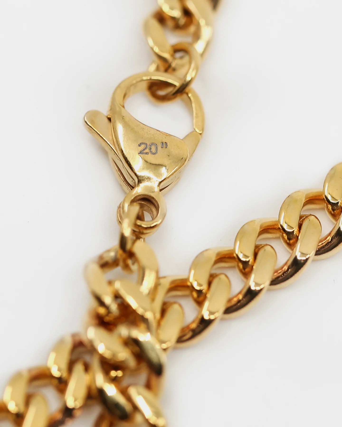 Saint Morta Cuban Link 5MM Chain Gold - Image 7