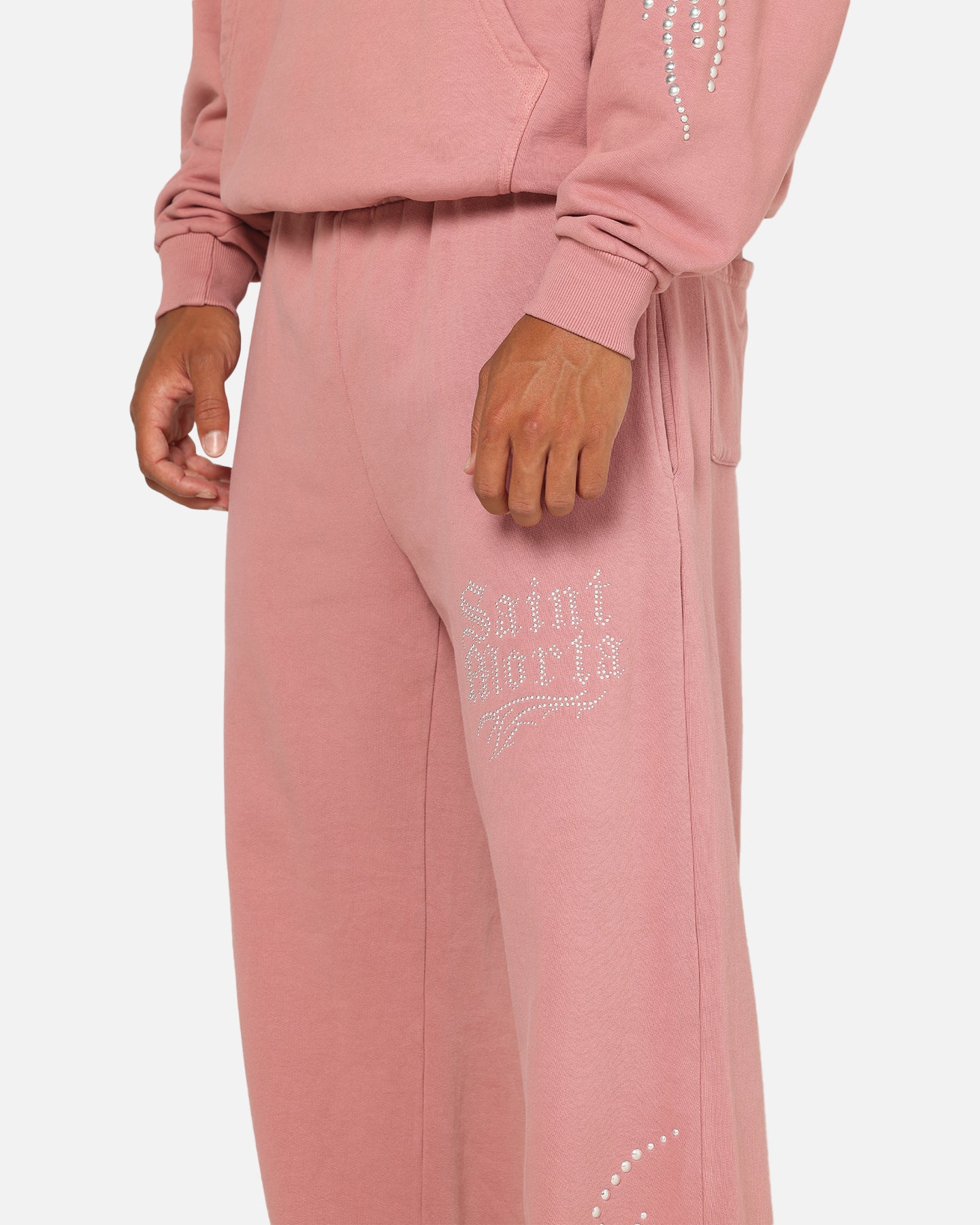 Saint Morta Sanctified Sweatpants Washed Pink - Image 3