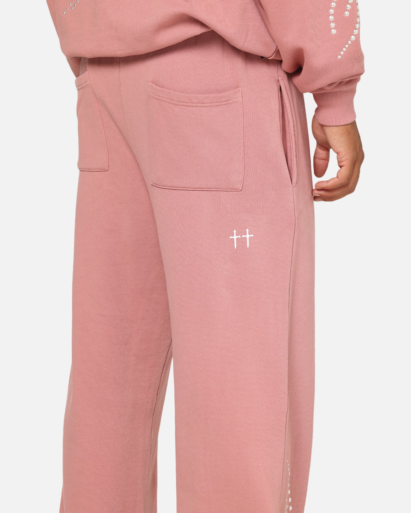 Saint Morta Sanctified Sweatpants Washed Pink - Image 4