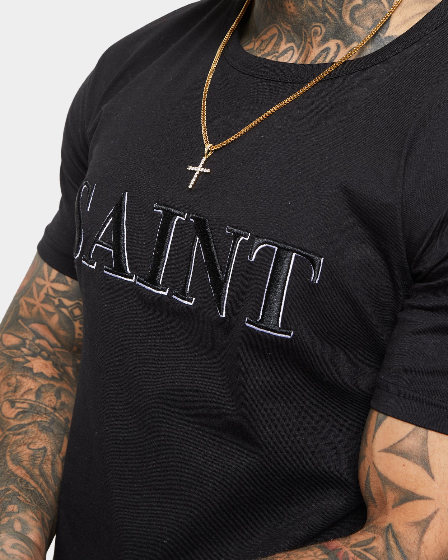 Saint Morta Society El Duplo Short Sleeve T-Shirt Black - Image 6