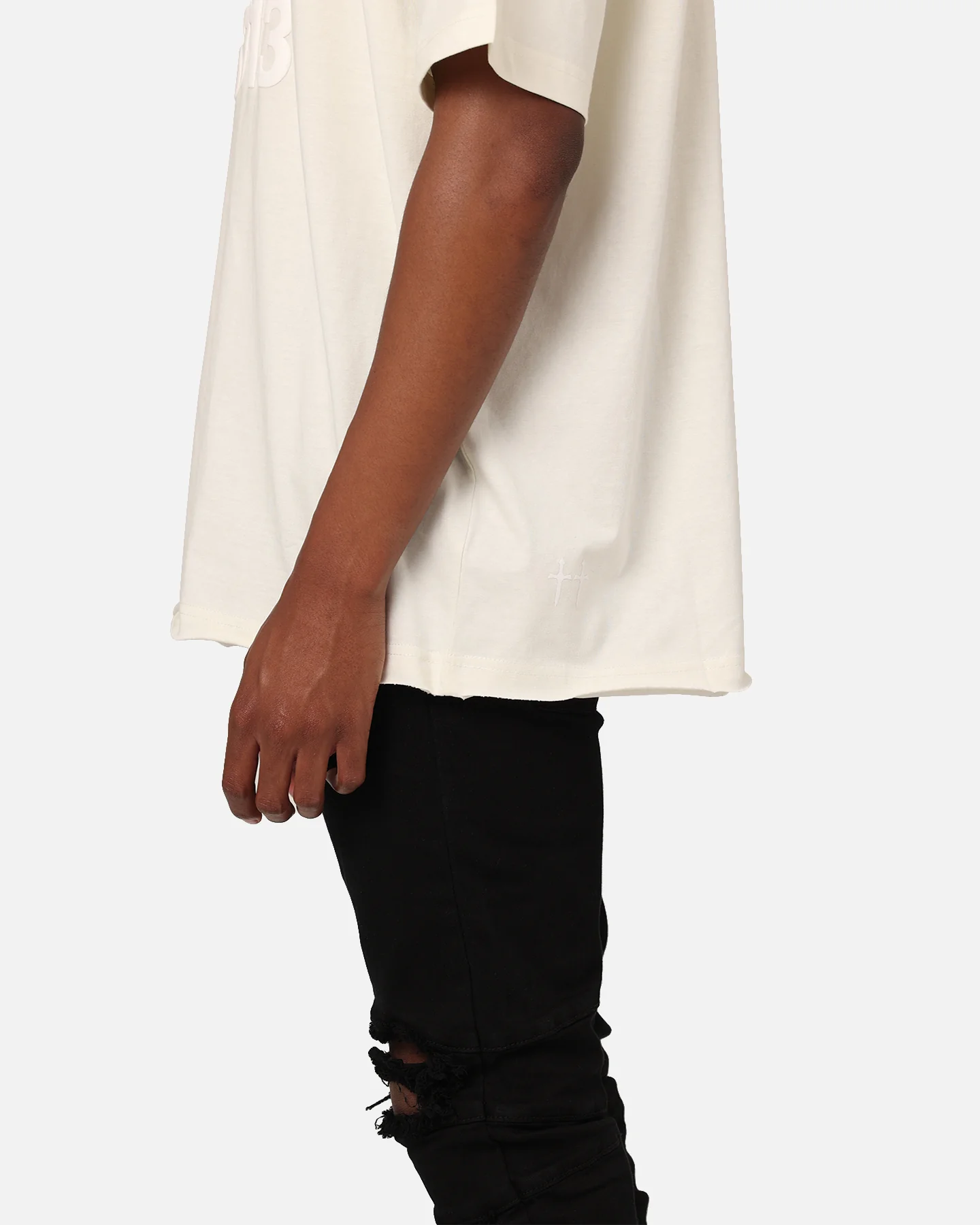 Saint Morta St Morta Boxy T-Shirt Off White - Image 7