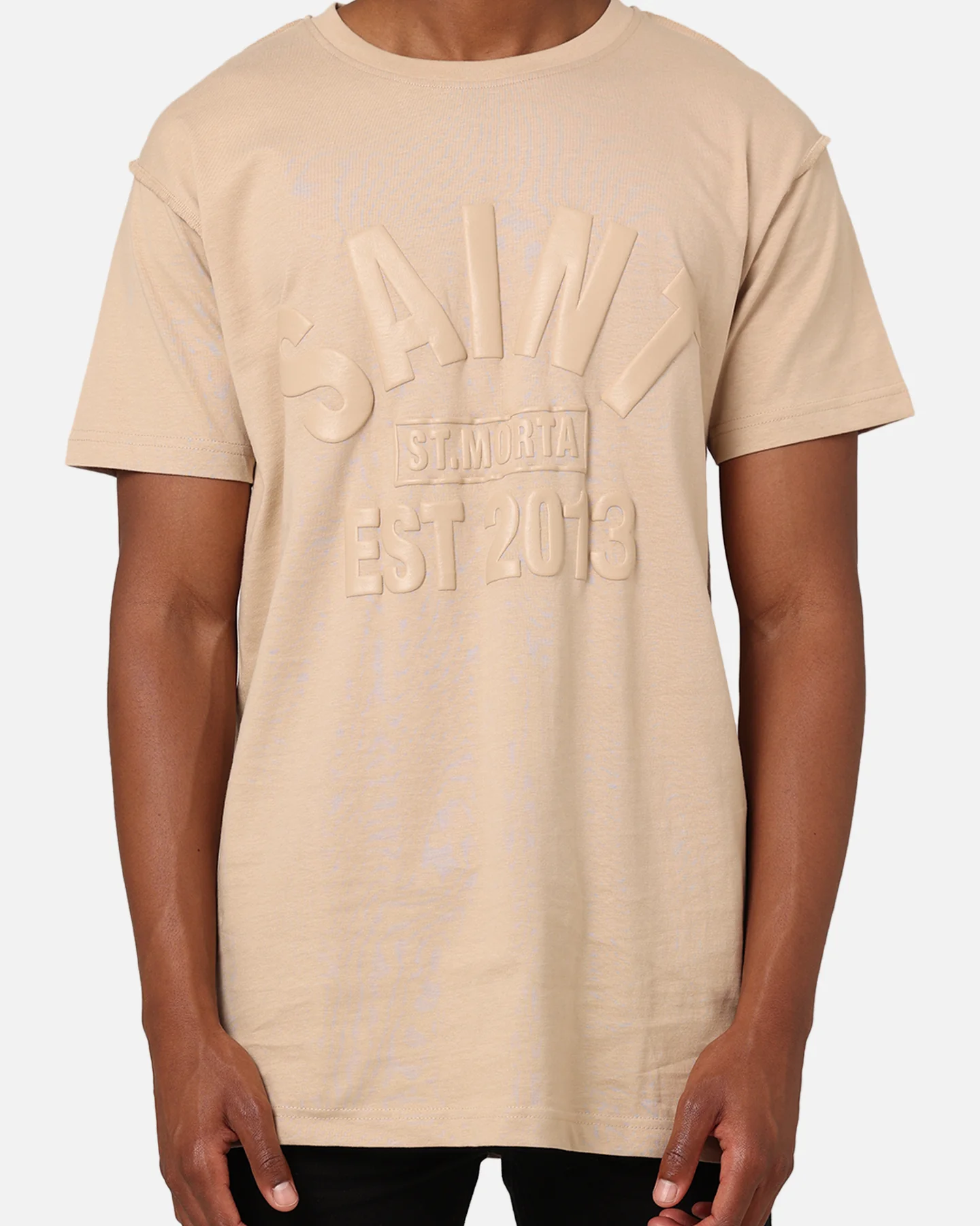 Saint Morta St Morta Lafayette T-Shirt Stone - Image 3