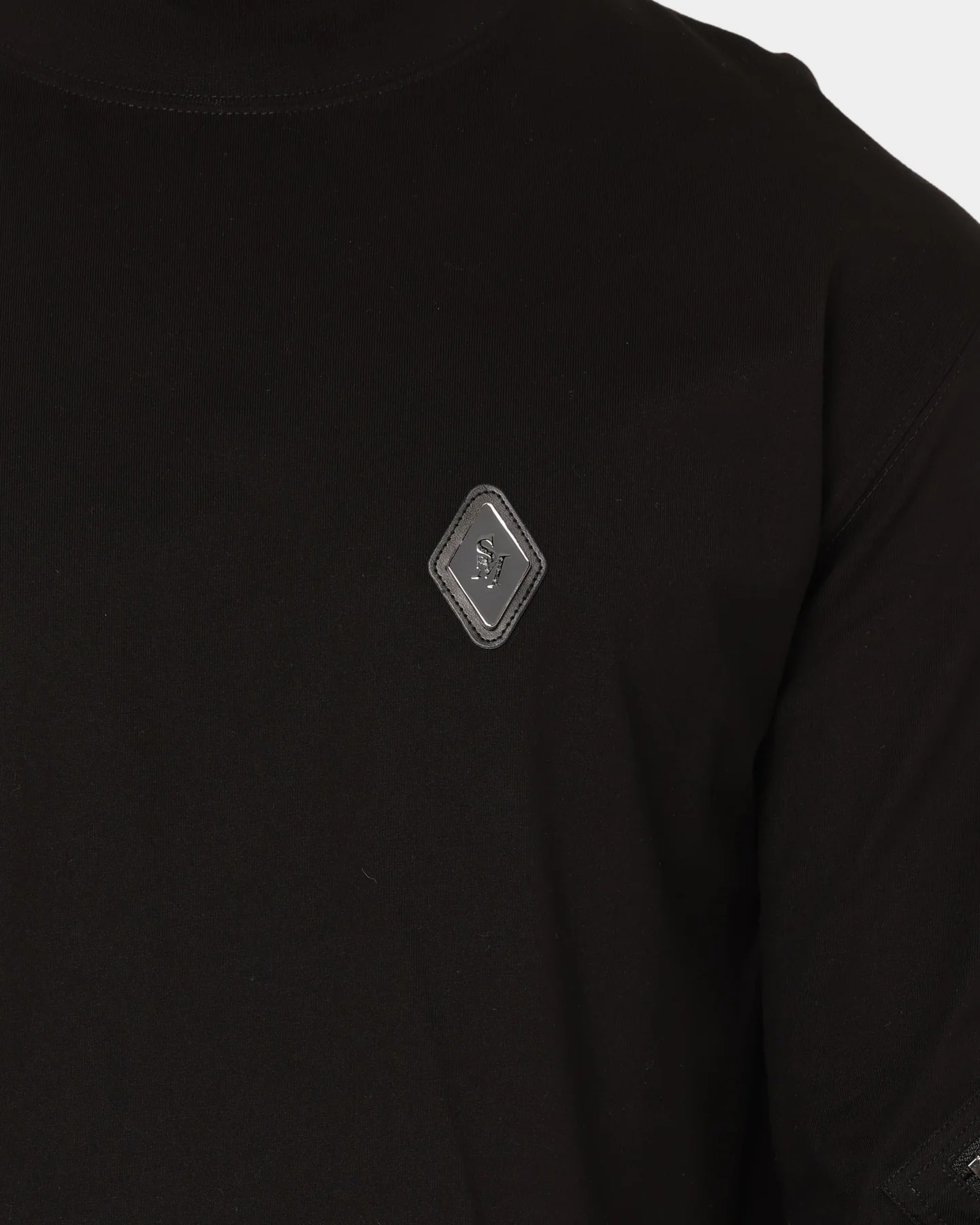 Saint Morta Syndicate Long Sleeve T-Shirt Black/Black - Image 3