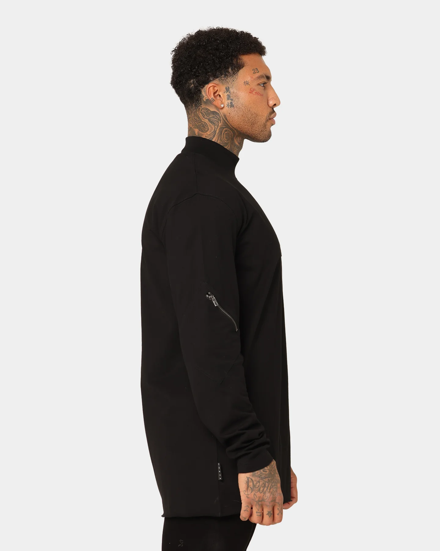 Saint Morta Syndicate Long Sleeve T-Shirt Black/Black - Image 5
