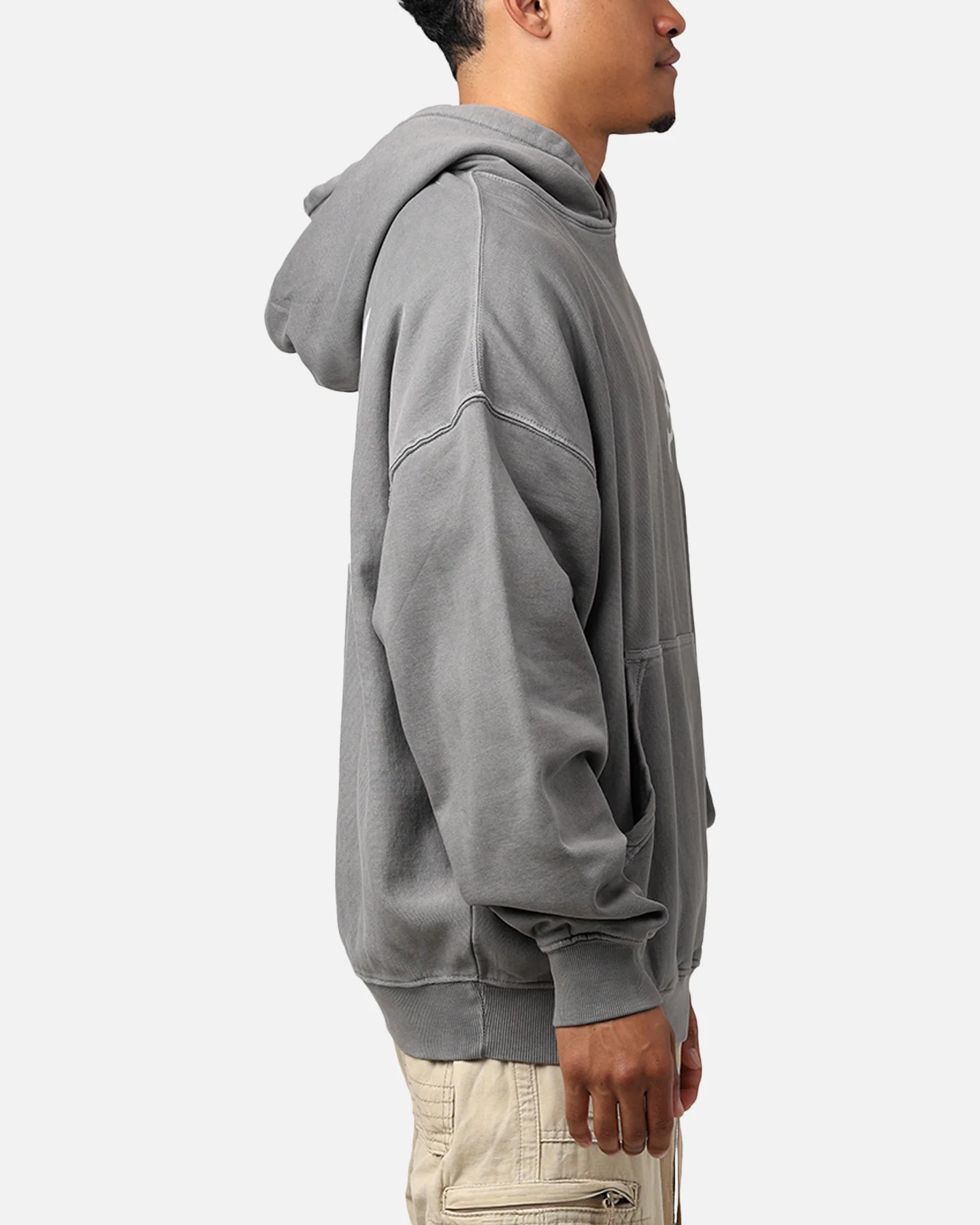 Saint Morta Tribe Premium Hoodie Washed Charcoal - Image 4