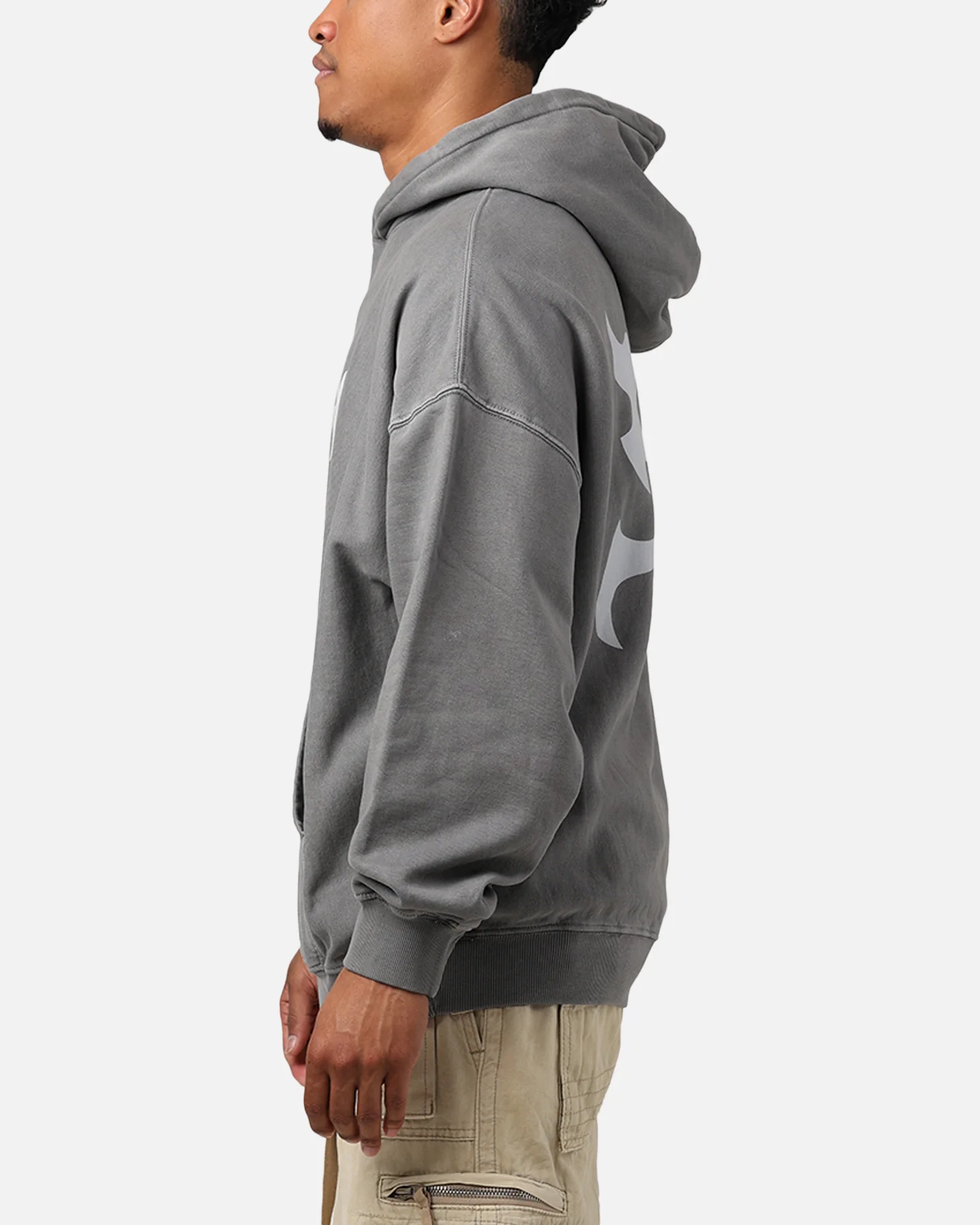 Saint Morta Tribe Premium Hoodie Washed Charcoal - Image 5