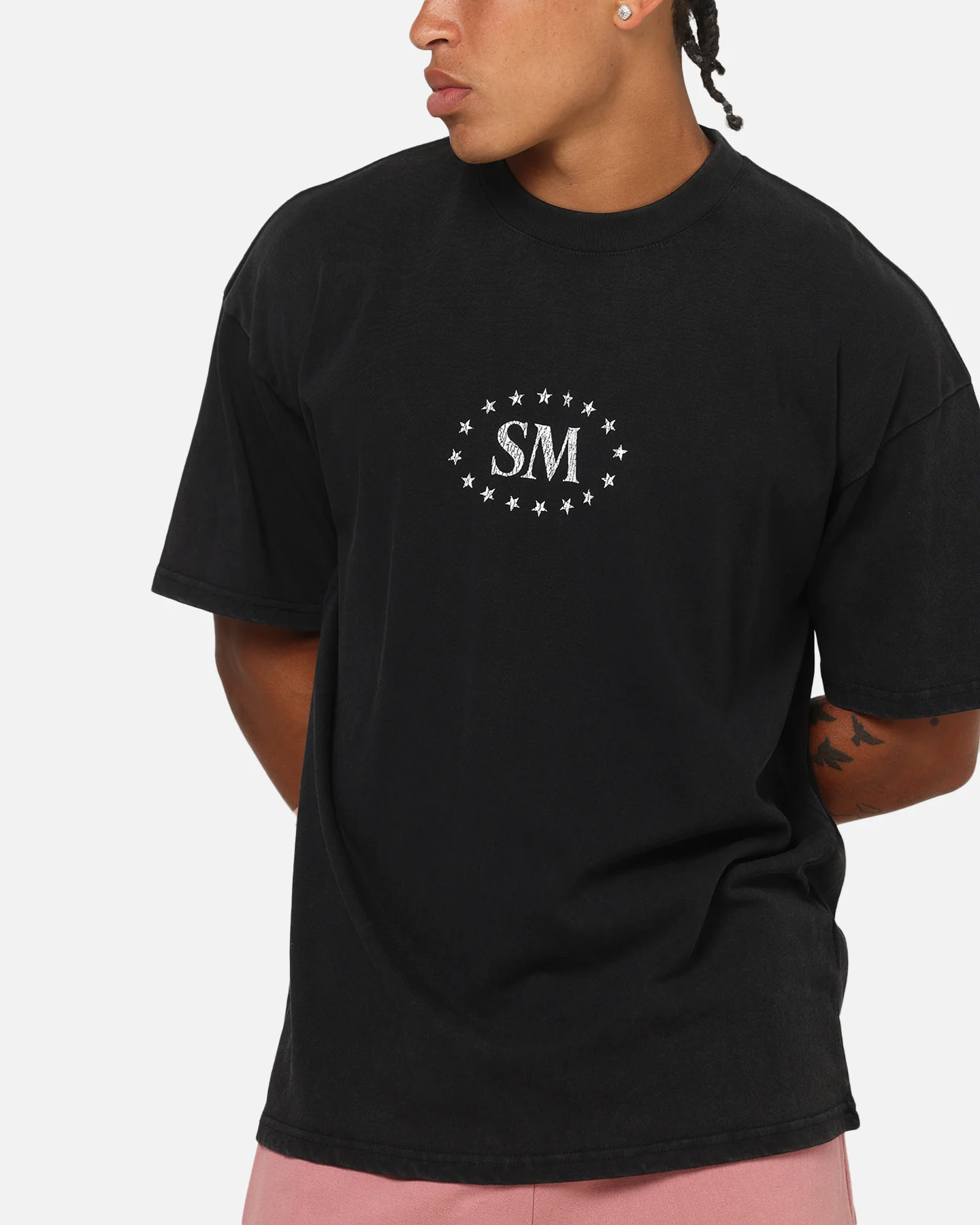 Saint Morta Vengeance T-Shirt Black Acidwash - Image 8