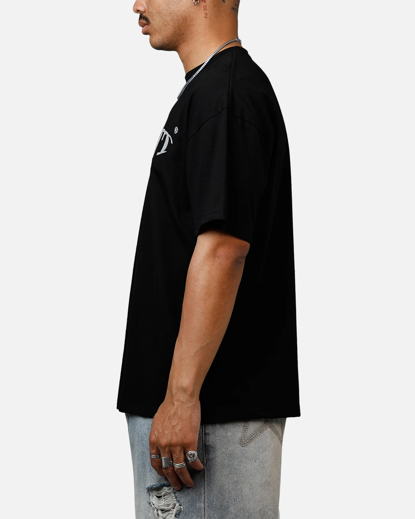 Saint Morta Vision Heavyweight T-Shirt Black - Image 5