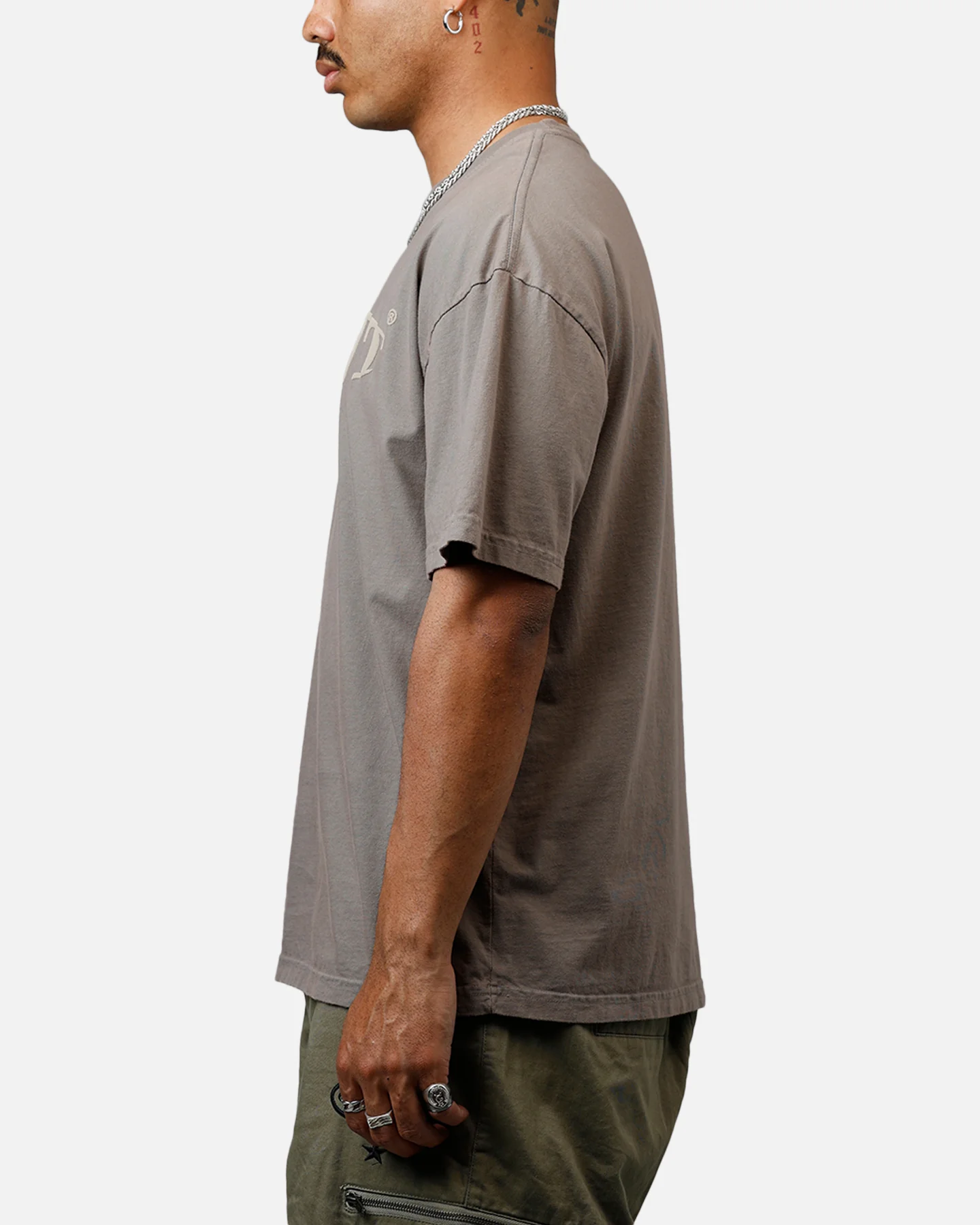 Saint Morta Vision Heavyweight T-Shirt Brown - Image 5