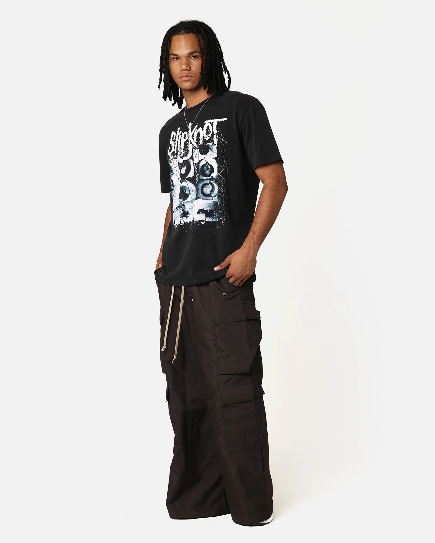 Slipknot Eyeless T-Shirt Washed Black - Image 3