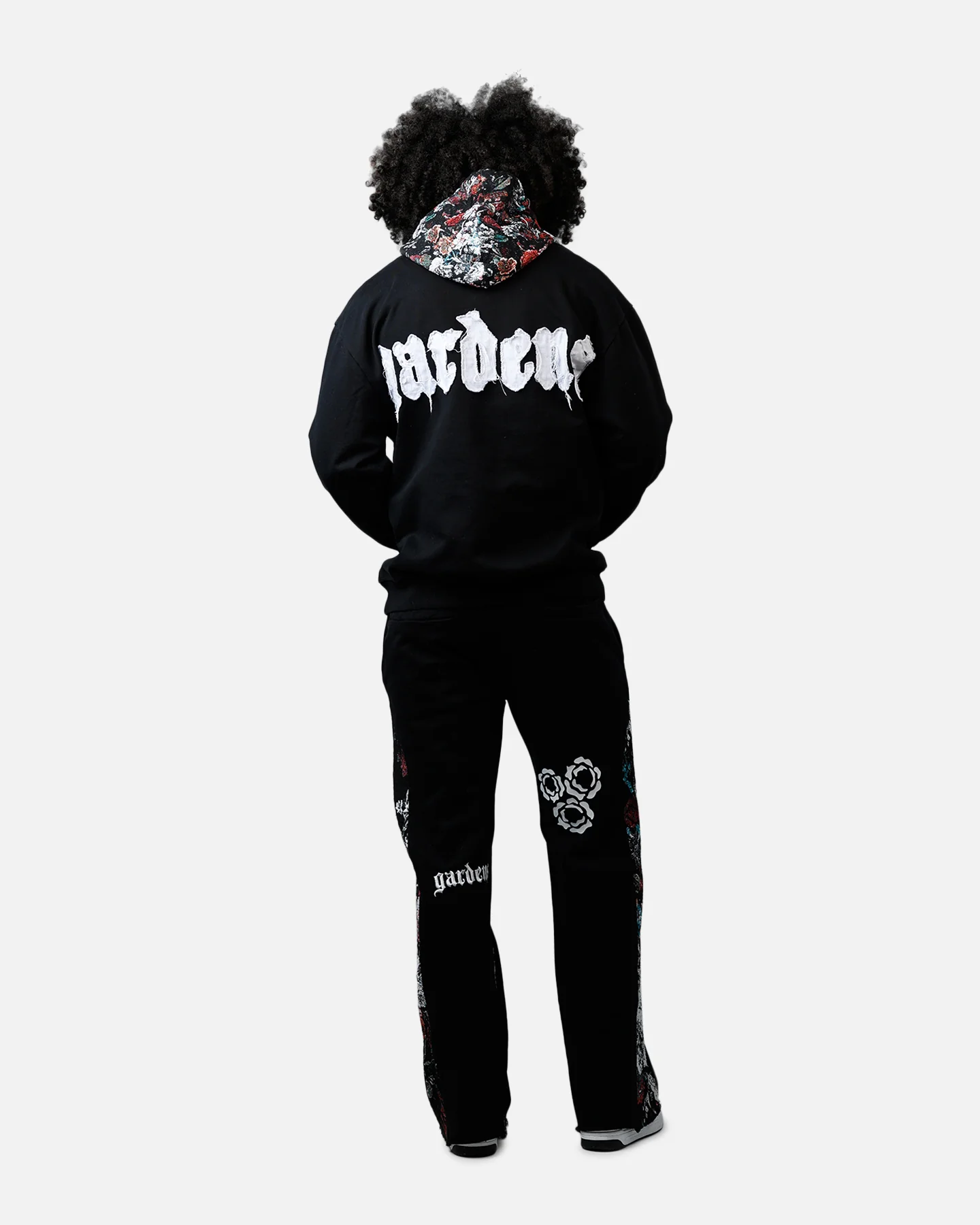 Soul By Ame Flower Hoodie Black - Image 6