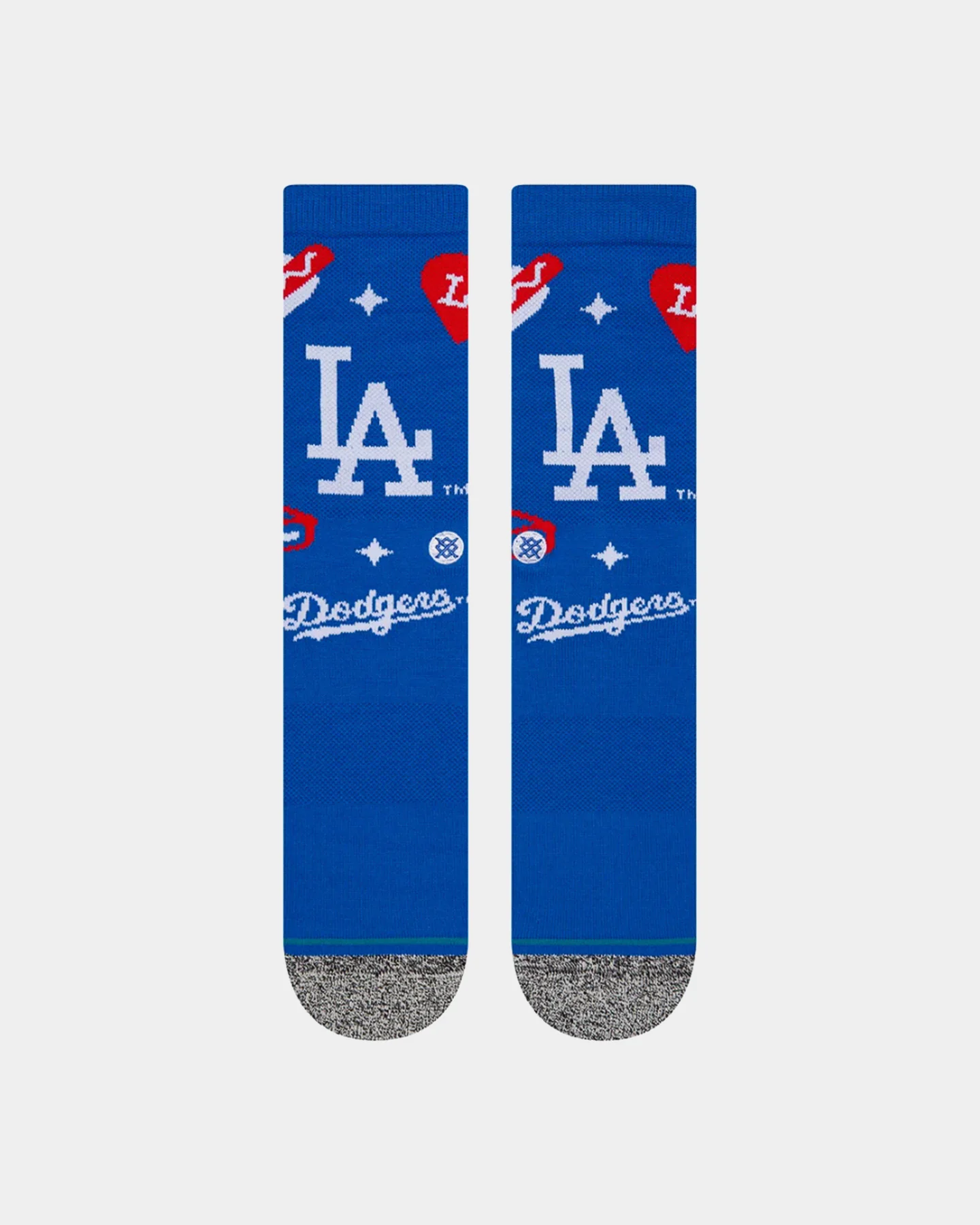 Stance X Los Angeles Dodgers Landmark Socks Blue - Image 4
