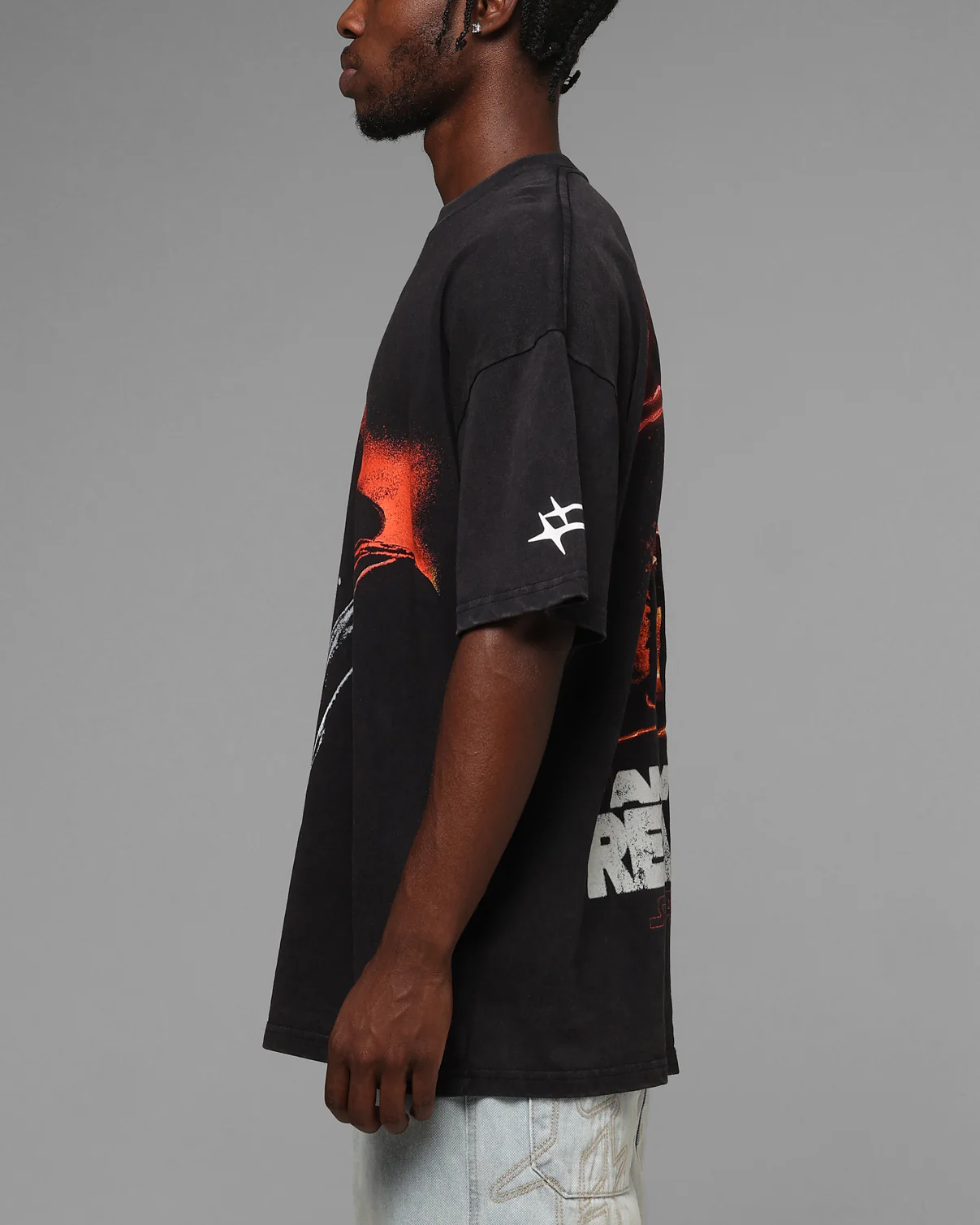 Star Wars Darth Vader T-Shirt Black Wash - Image 6