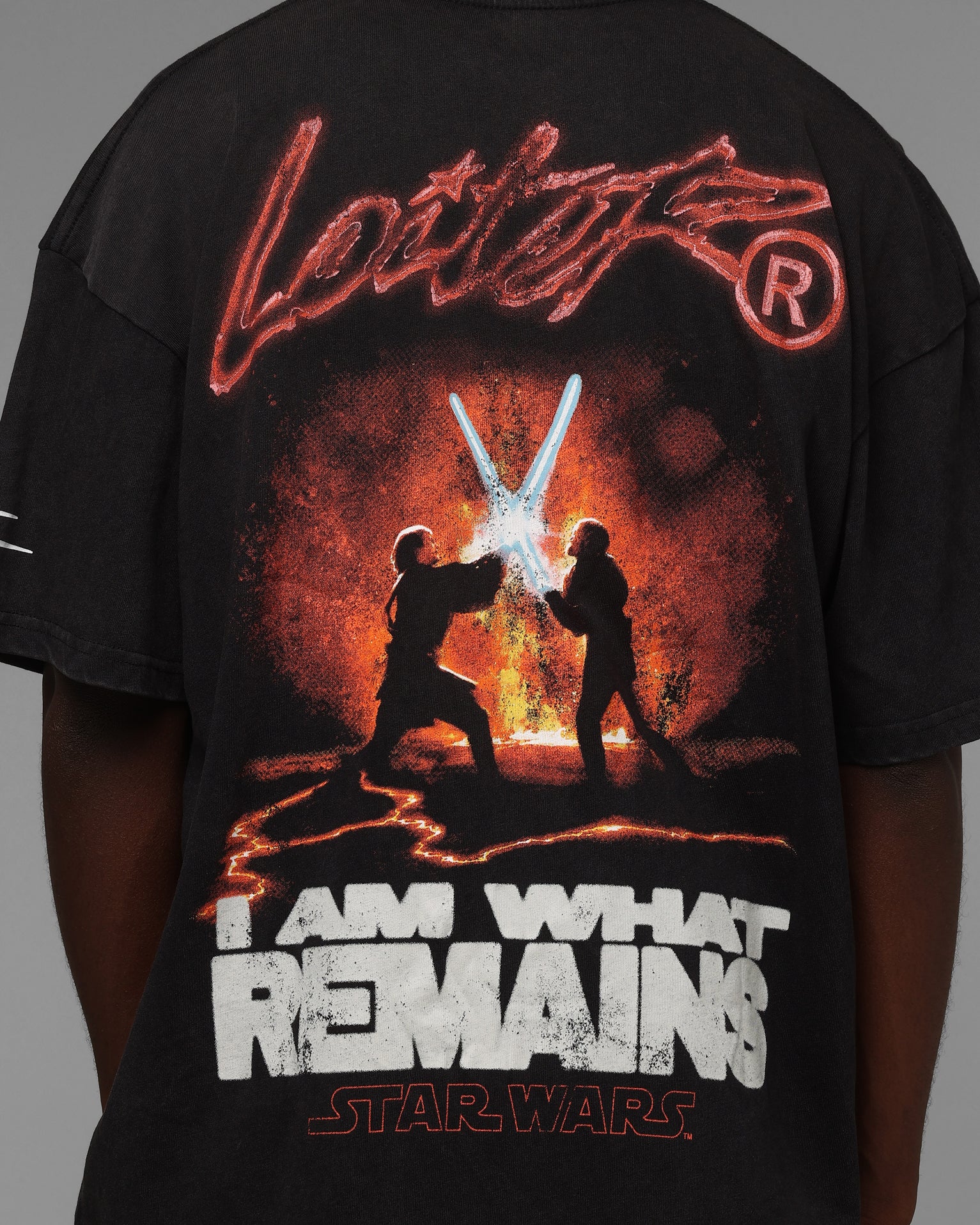 Star Wars Darth Vader T-Shirt Black Wash - Image 8