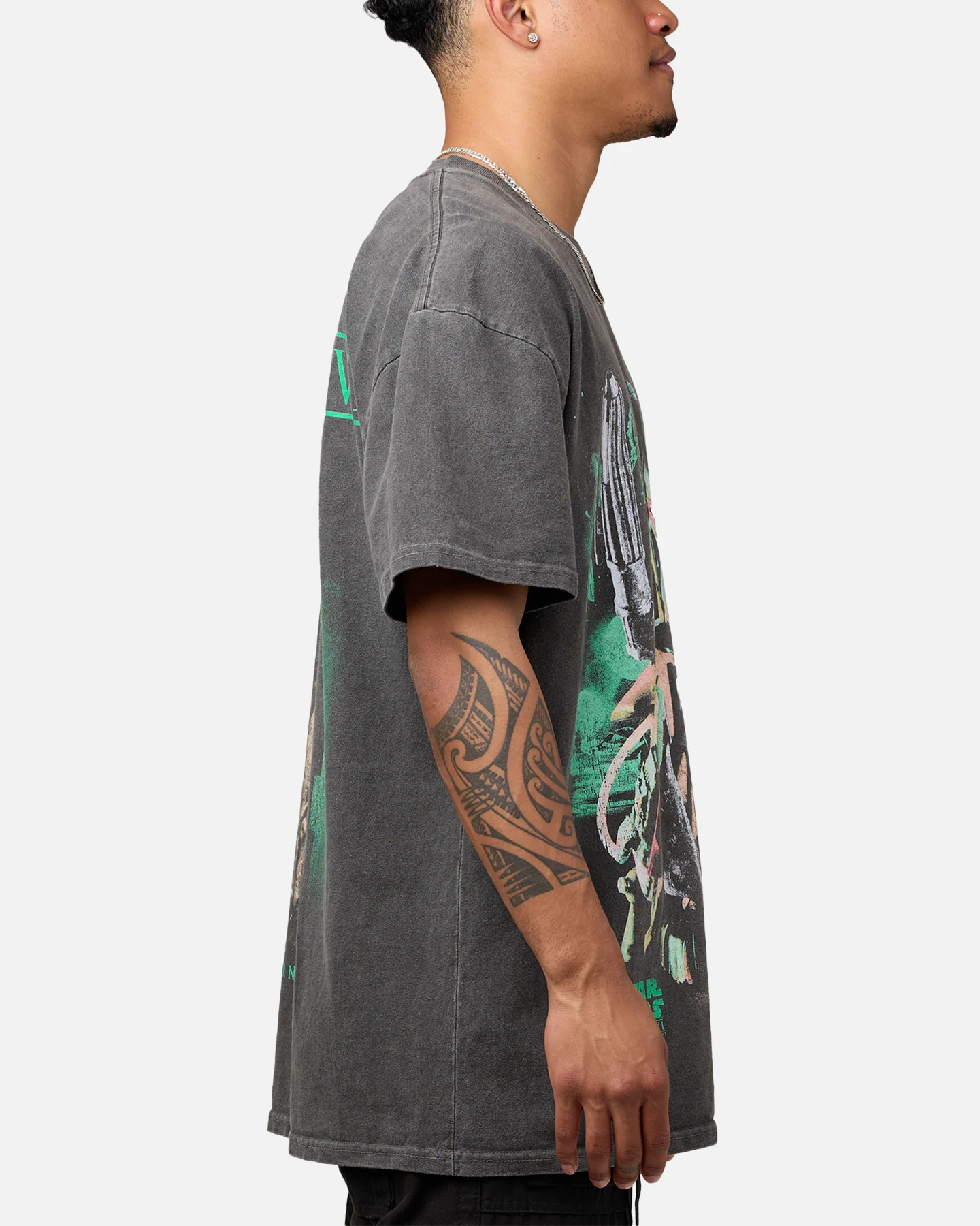 Star Wars '83 Heavyweight Vintage T-Shirt Black Wash - Image 4