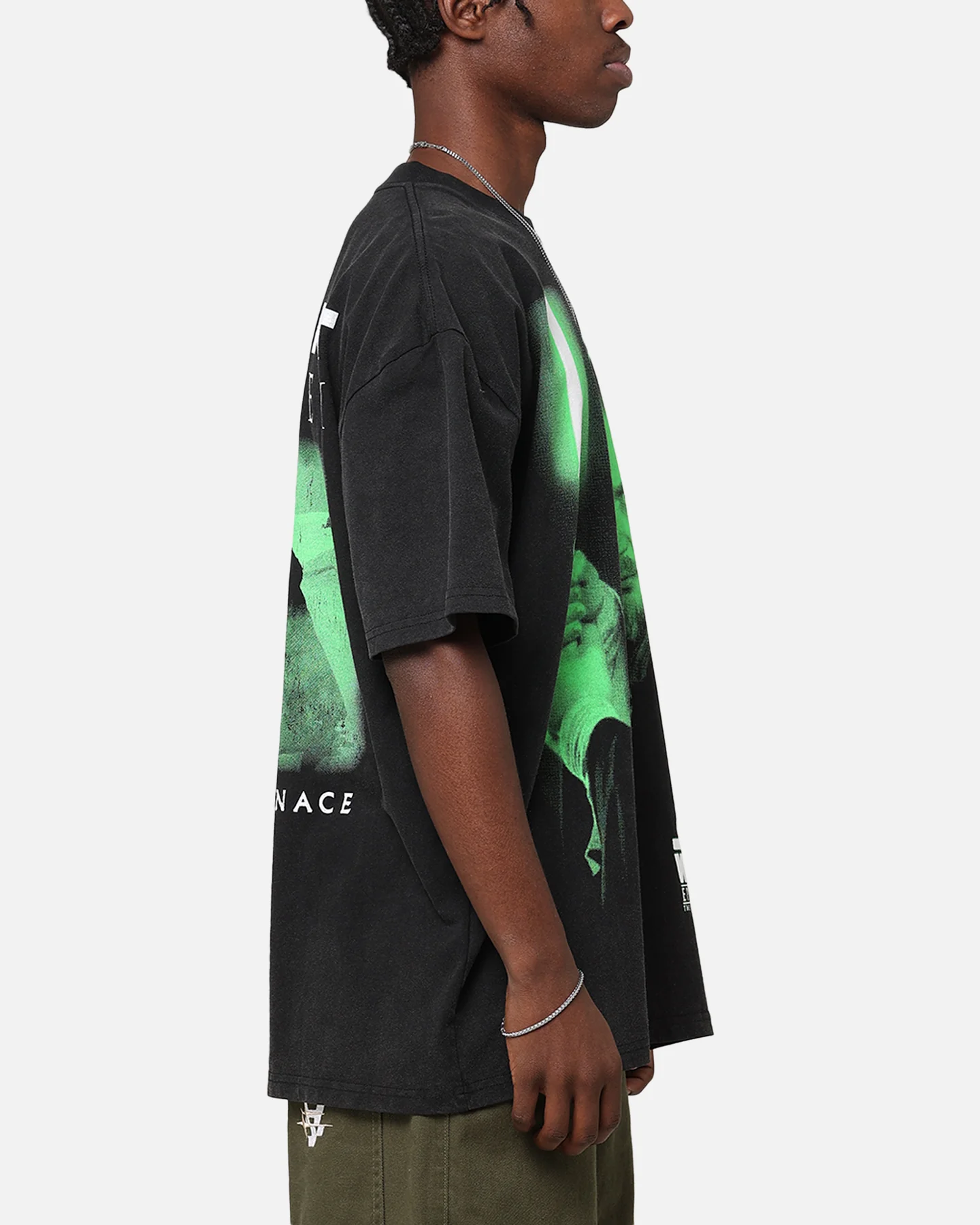 Star Wars Qui Gon Jinn Heavy T-Shirt Vintage Wash - Image 5