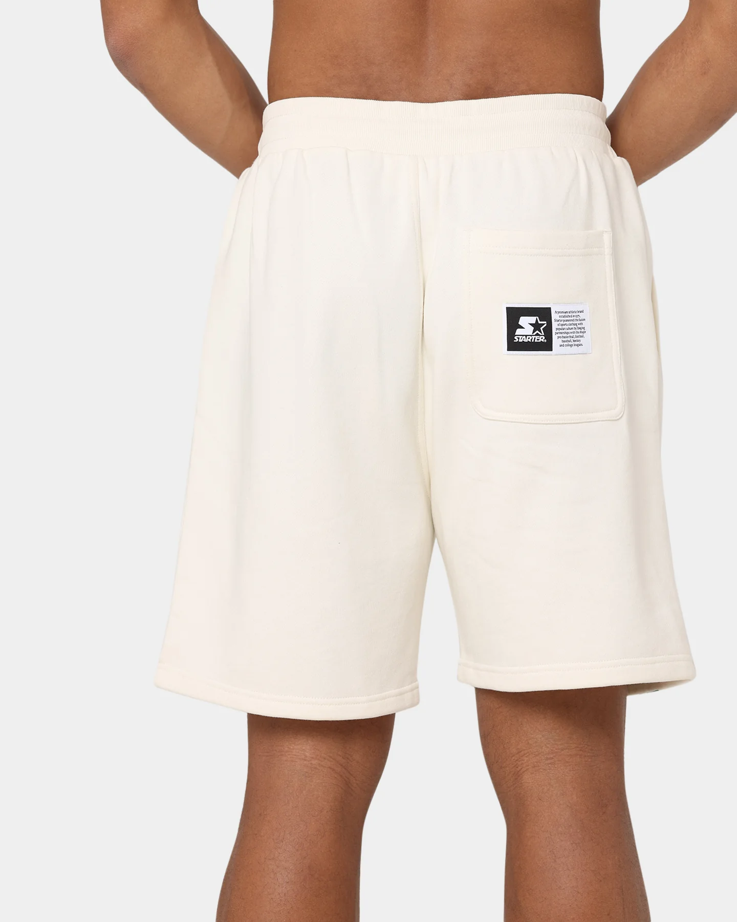 Starter International Sport Track Shorts Off White - Image 8