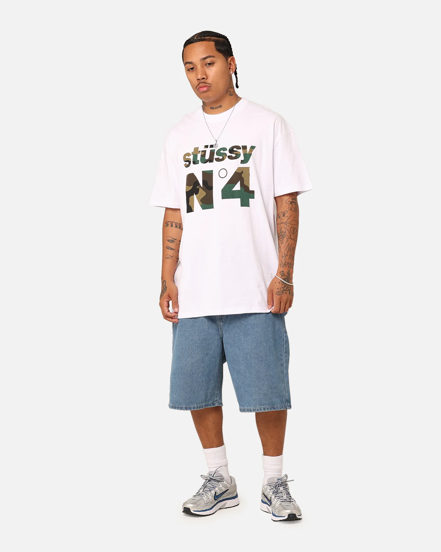 Stussy Denim Big Ol' Shorts Mid Denim - Image 2