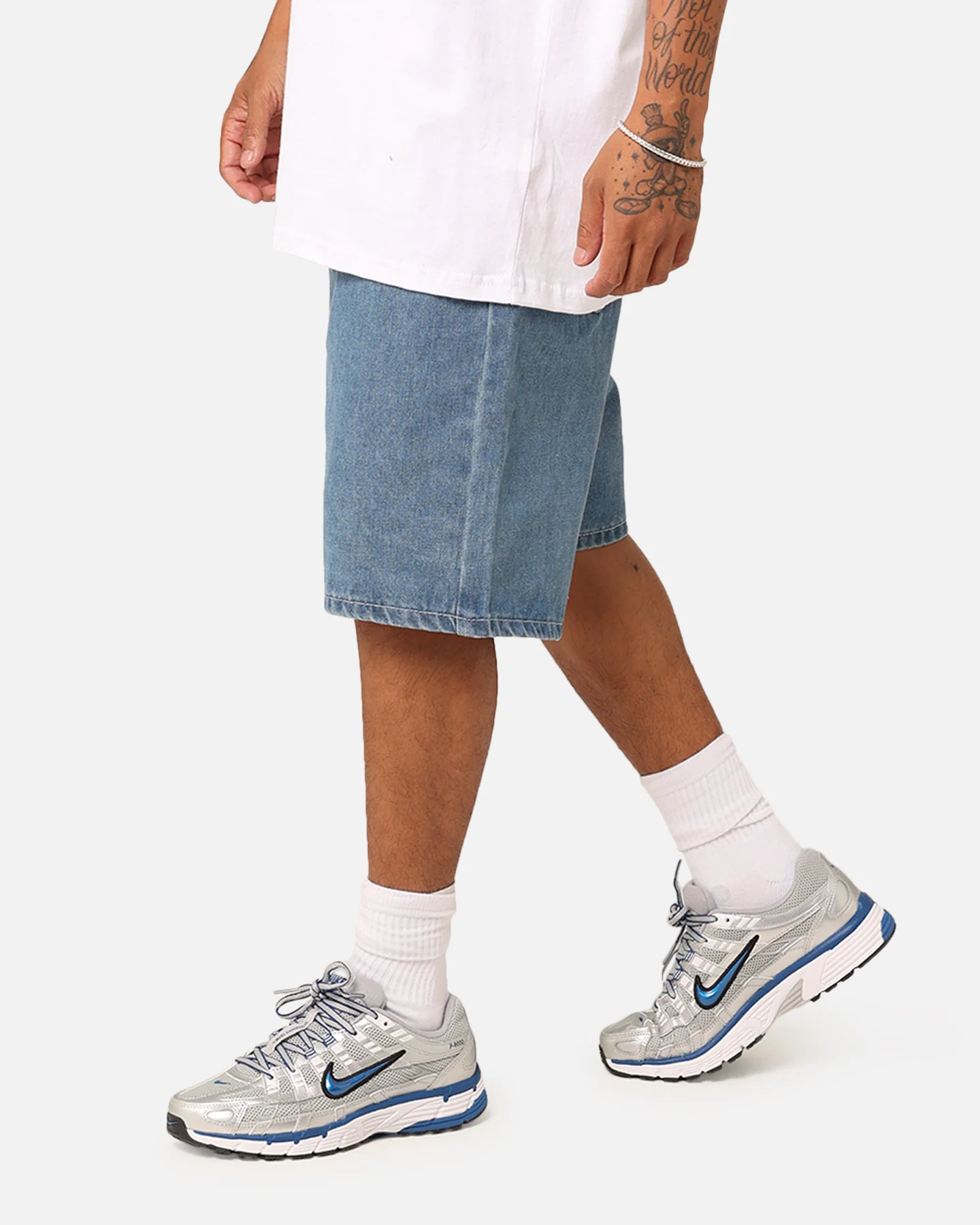 Stussy Denim Big Ol' Shorts Mid Denim - Image 6