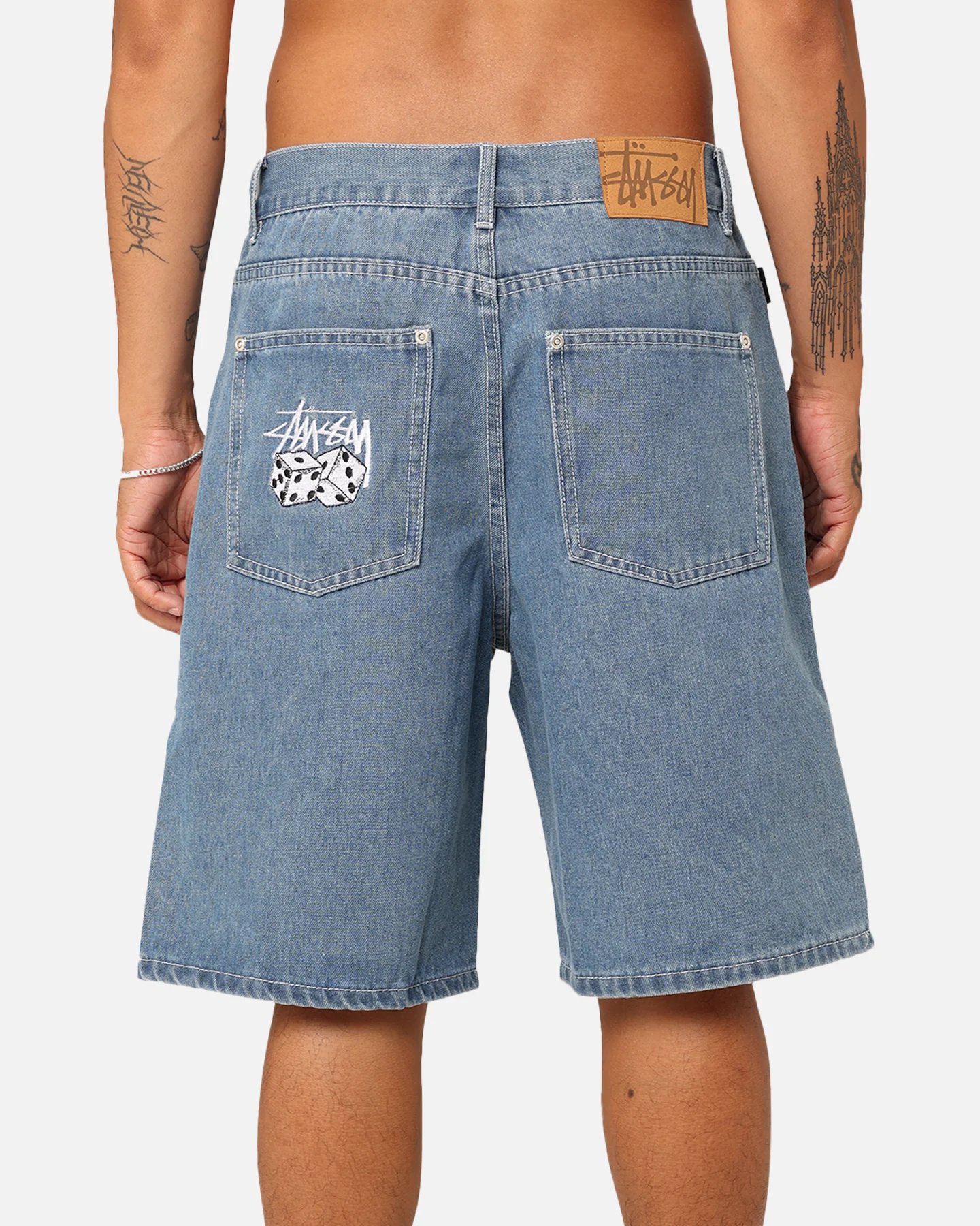 Stussy Denim Big Ol' Shorts Mid Denim - Image 8