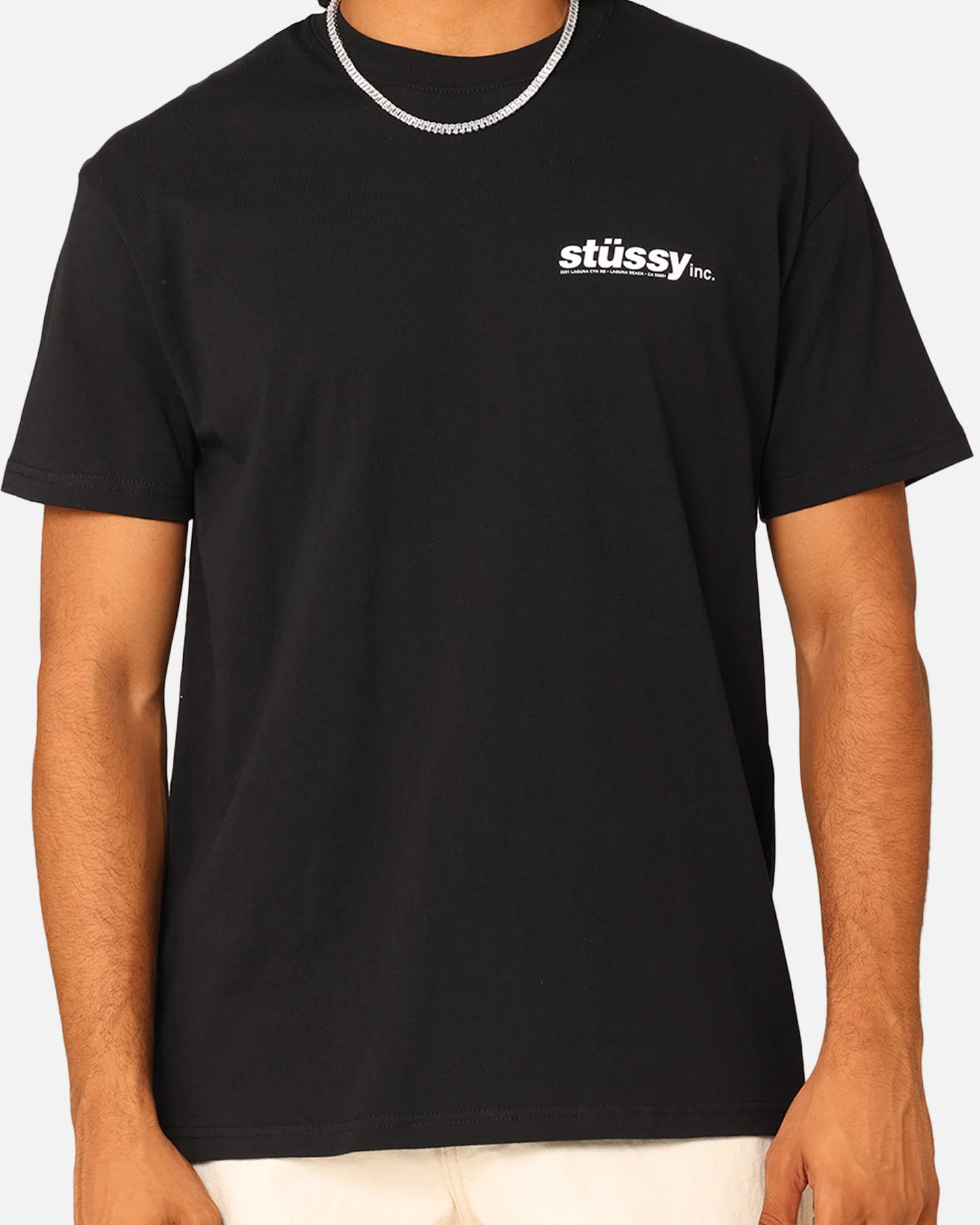 Stussy INC LCB T-Shirt Black - Image 4