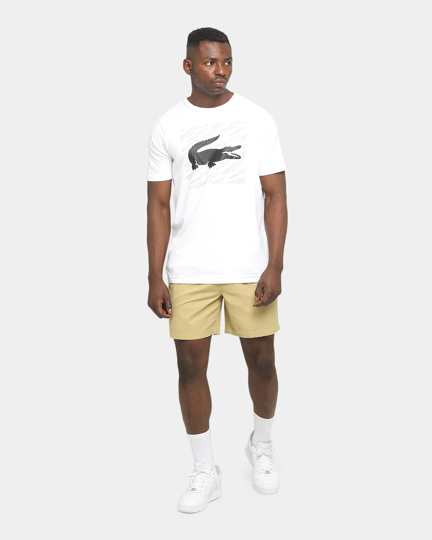 Stussy Pin Drill Shorts Taupe - Image 2