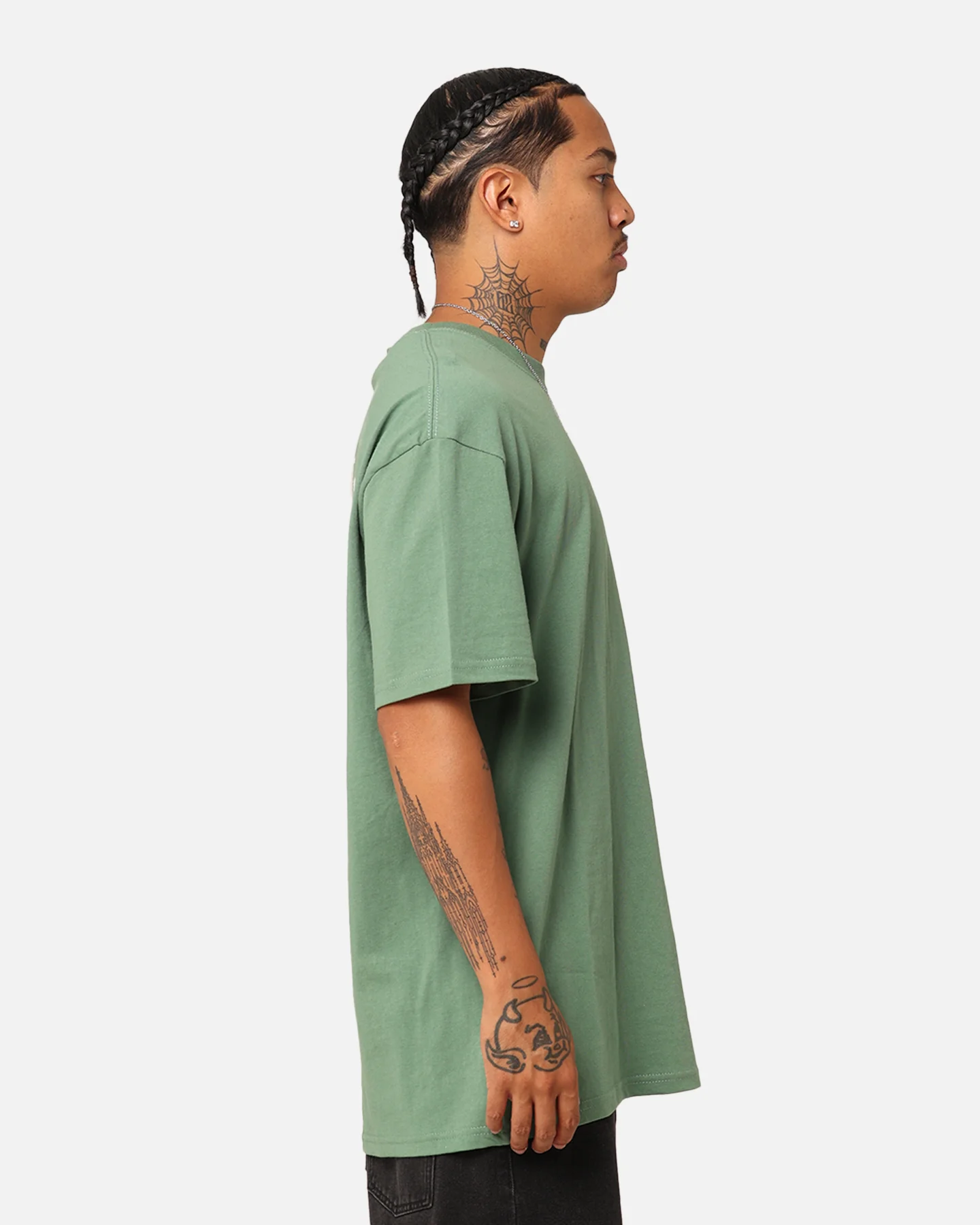 Stussy USA LCB T-Shirt Green - Image 6