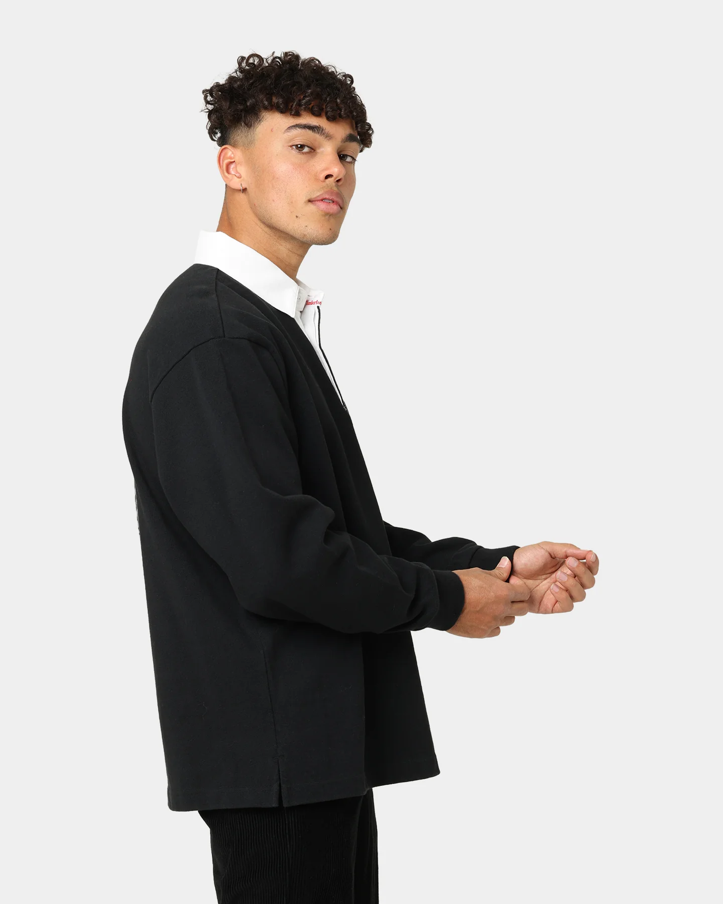 Supreme Supreme X Timberland Rugby Polo Black - Image 5