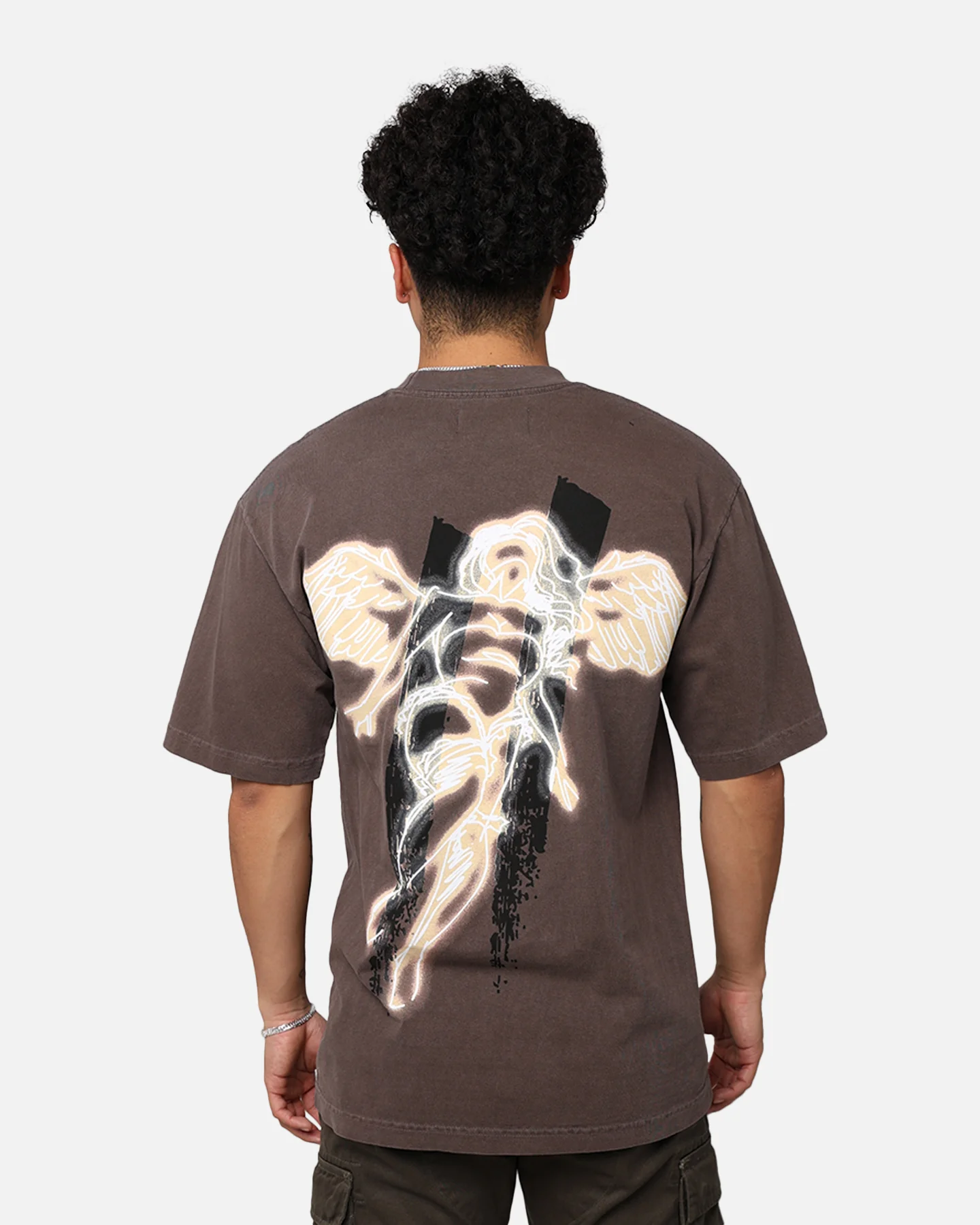 Sworn To Us Standard Issue Spirit T-Shirt Tan - Image 5