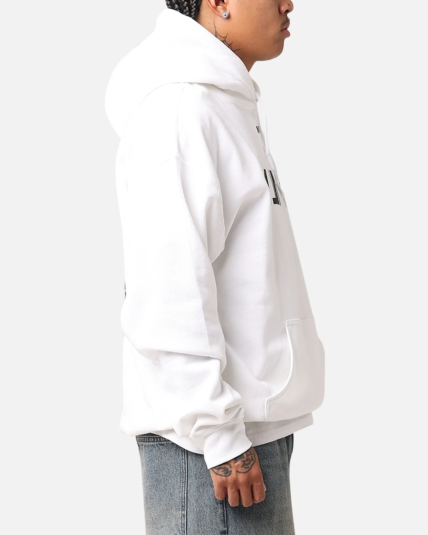 The Ant Order Anti Merch Hoodie White - Image 5