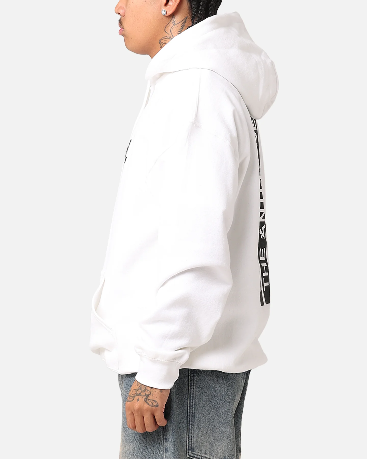 The Ant Order Anti Merch Hoodie White - Image 6