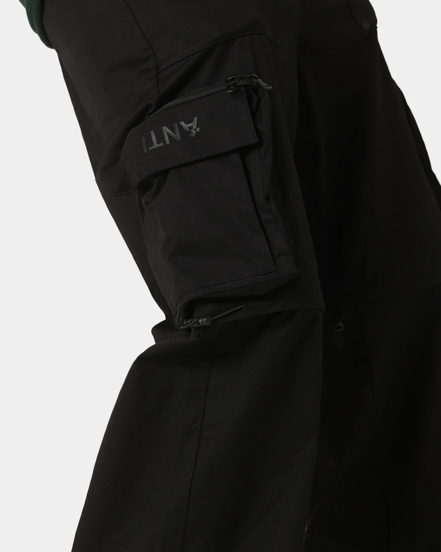 The Anti Order A100 Super Baggy Cargo Pants Black - Image 3