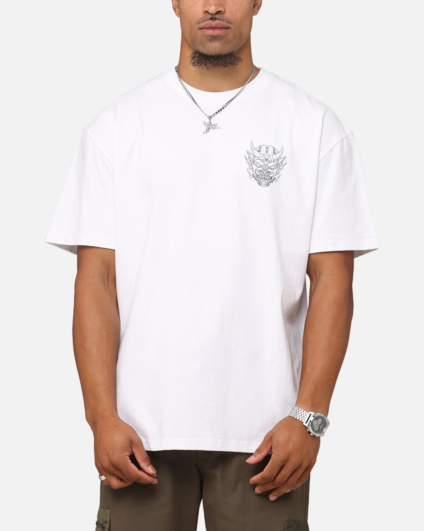 The Anti Order Akuma Boxy T-Shirt White - Image 2