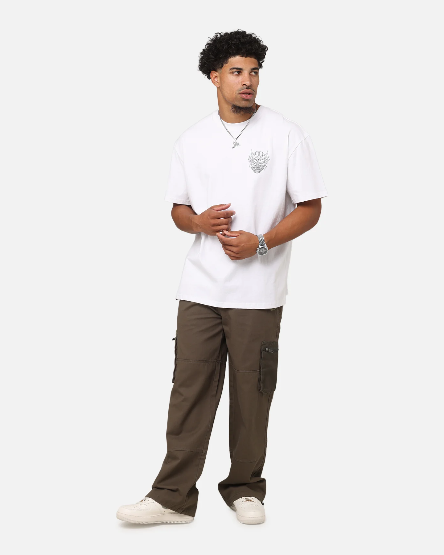 The Anti Order Akuma Boxy T-Shirt White - Image 4