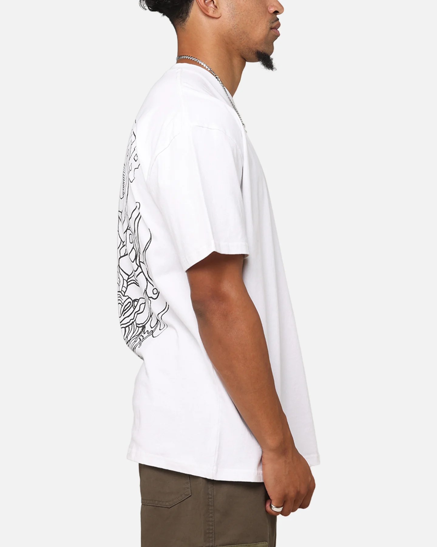 The Anti Order Akuma Boxy T-Shirt White - Image 5