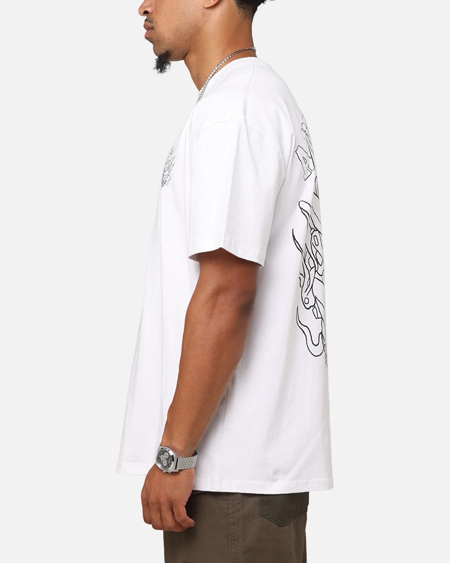 The Anti Order Akuma Boxy T-Shirt White - Image 6