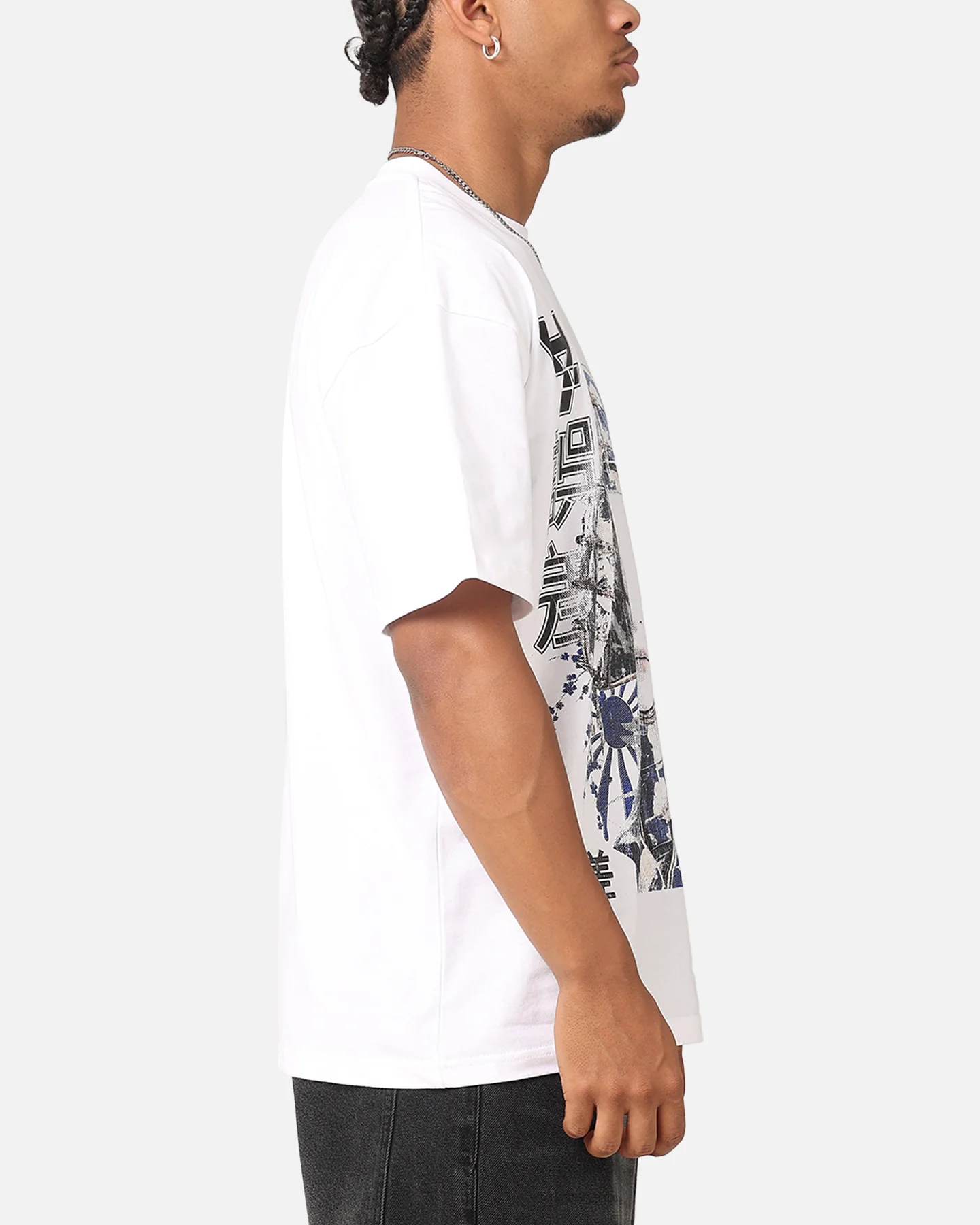 The Anti Order Anti Intelligence Drop T-Shirt White - Image 5