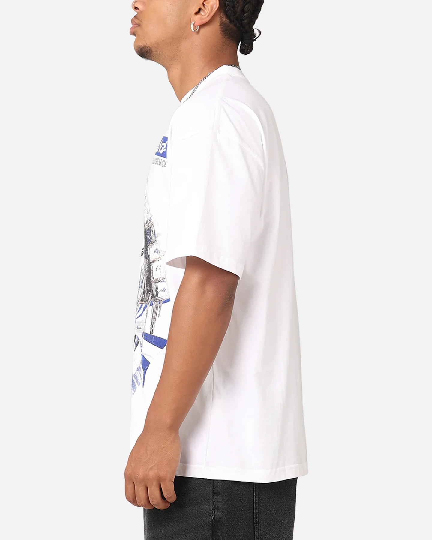The Anti Order Anti Intelligence Drop T-Shirt White - Image 6