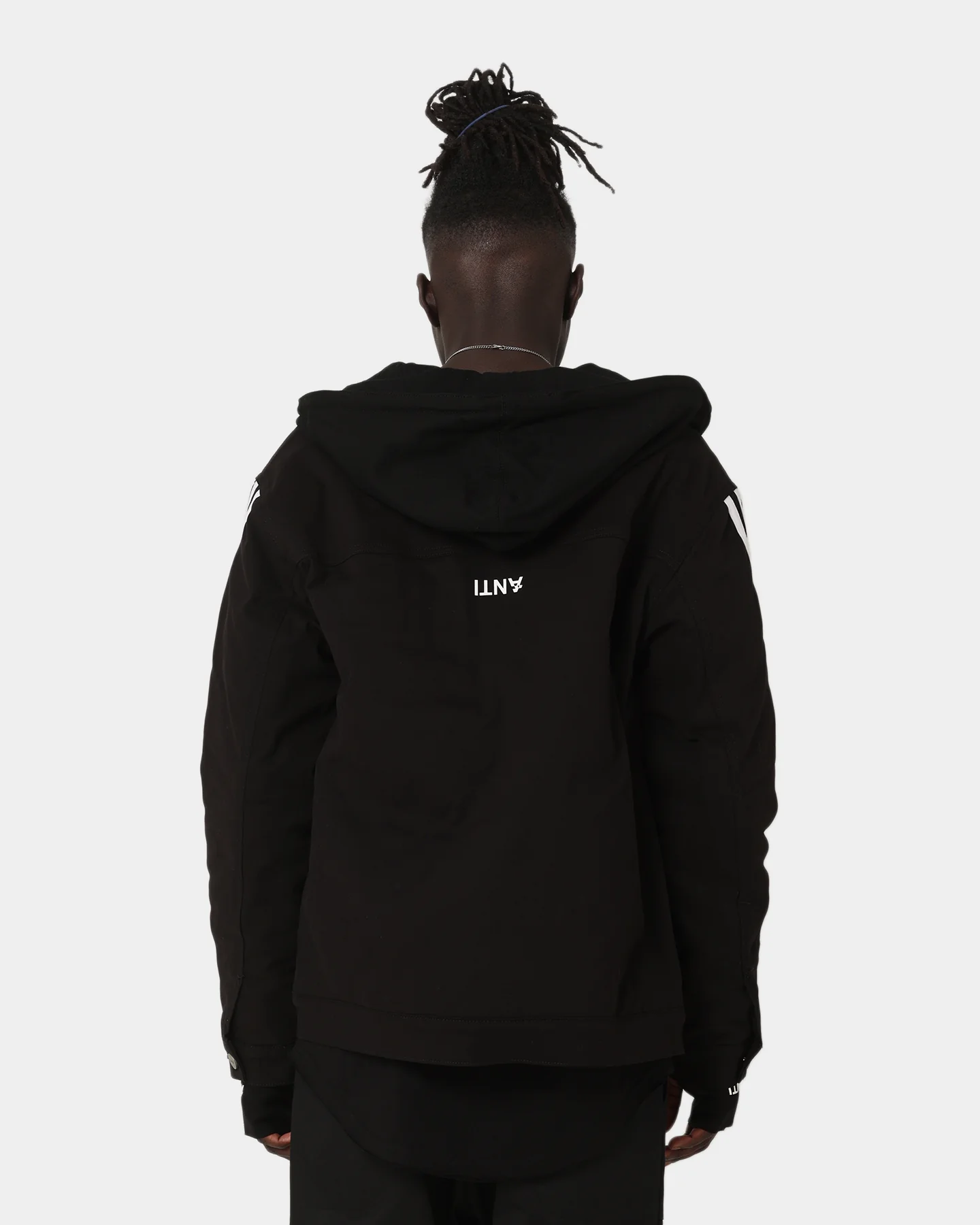 The Anti Order Anti Sport Oversized Jacket Black/White - Image 6
