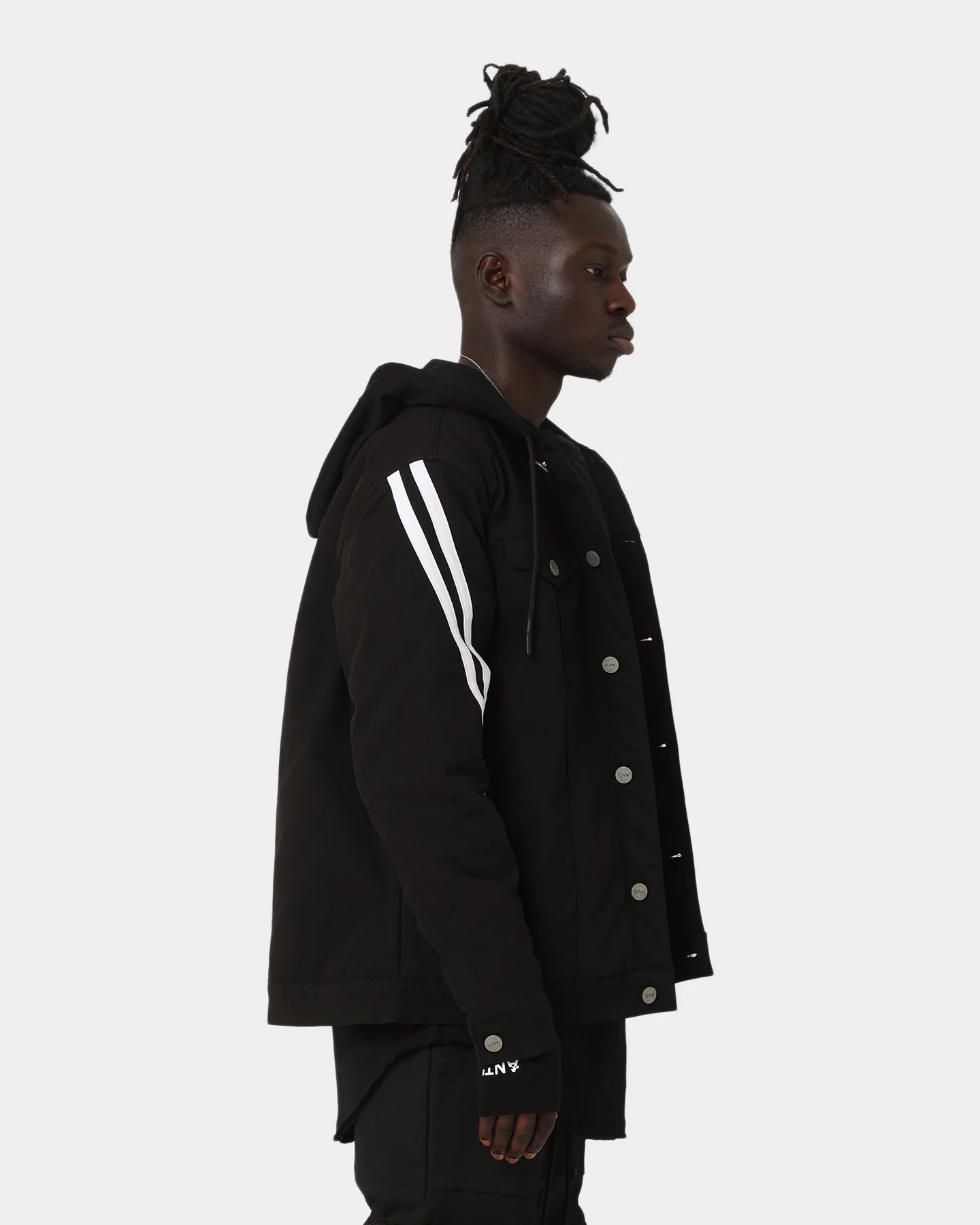 The Anti Order Anti Sport Oversized Jacket Black/White - Image 7