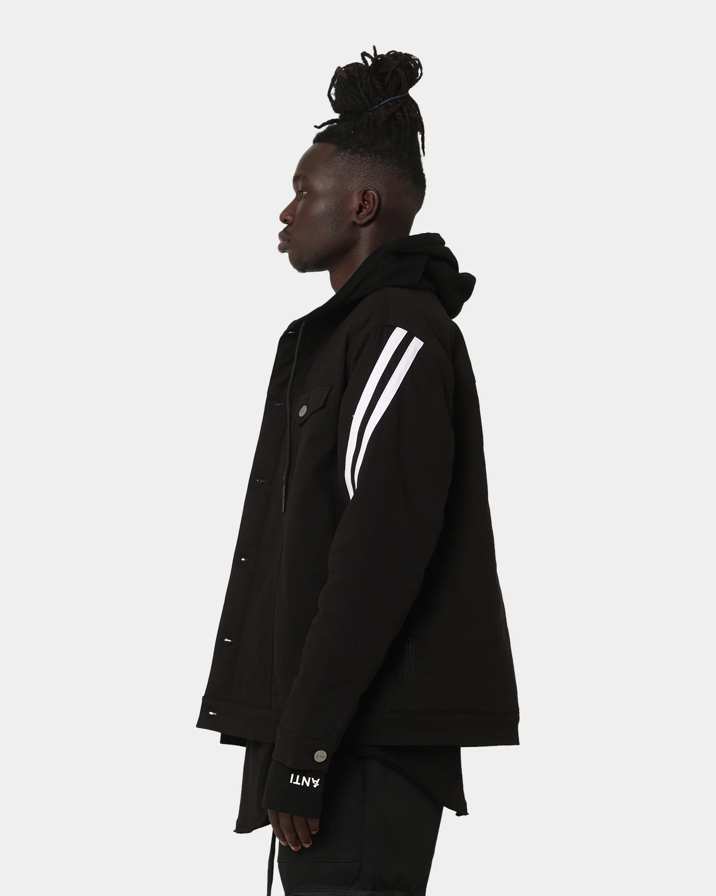 The Anti Order Anti Sport Oversized Jacket Black/White - Image 8