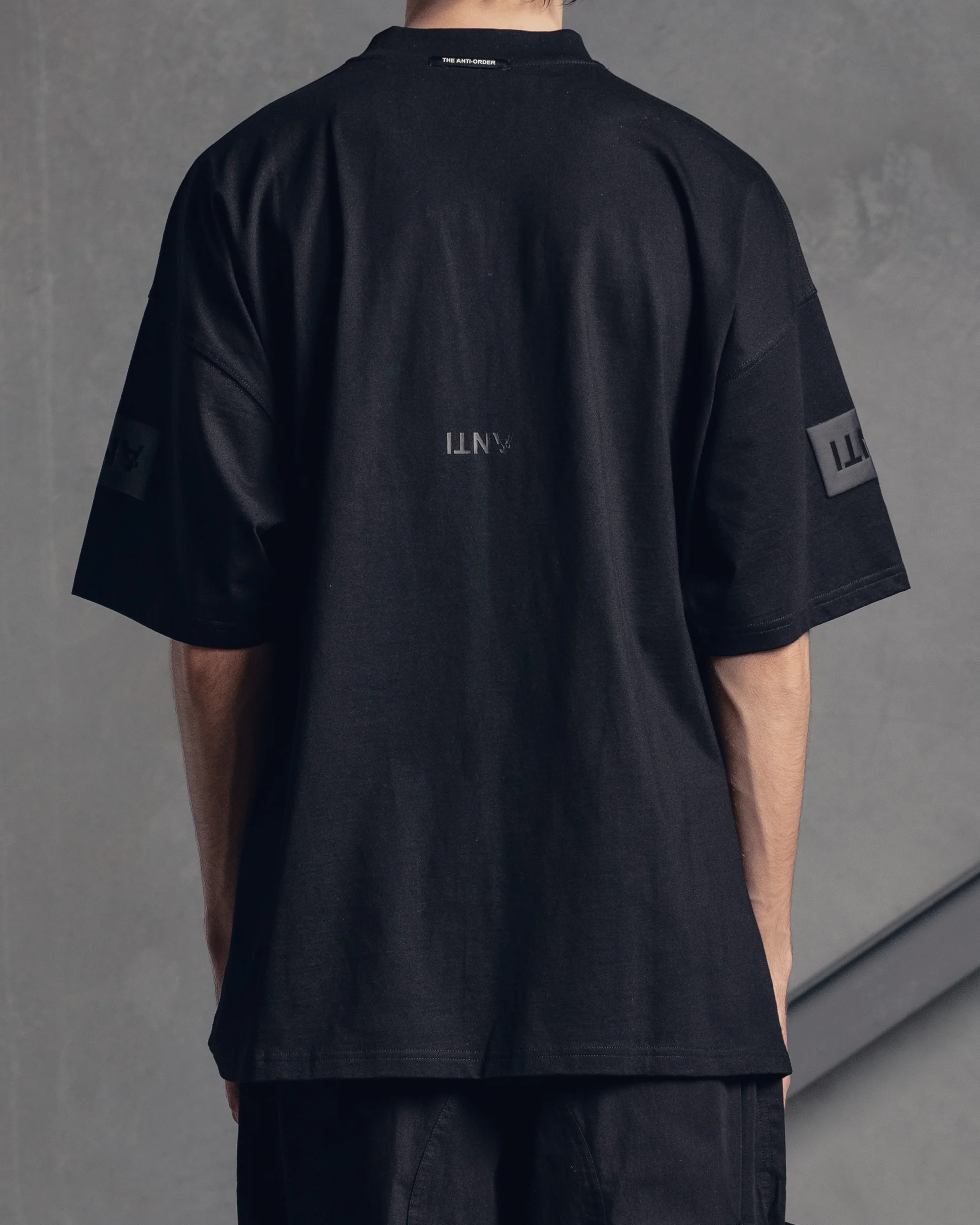 The Anti Order Oversized Box T-Shirt Black/Black - Image 5