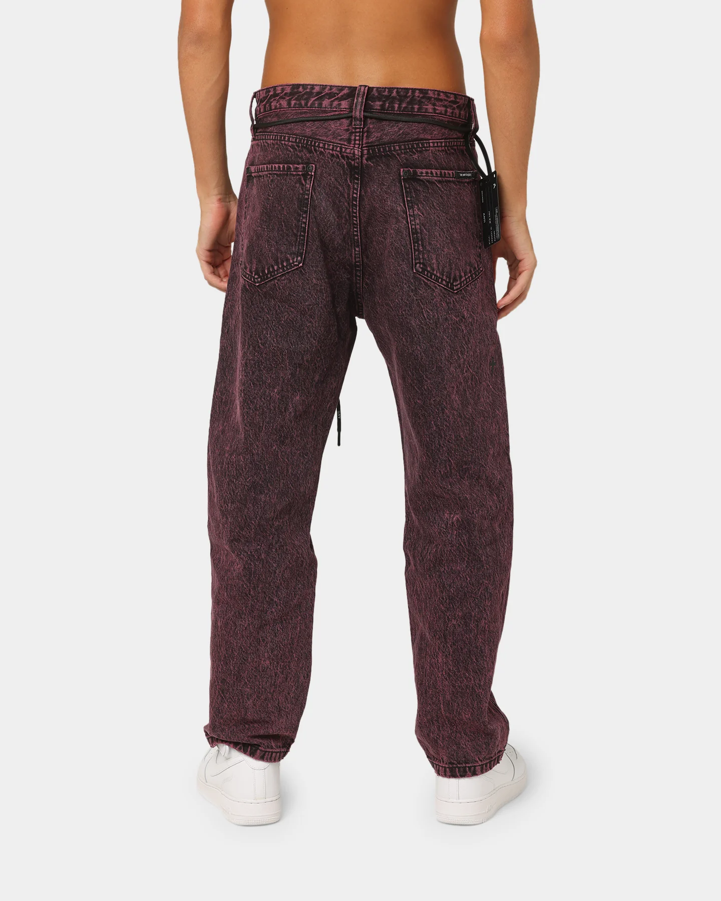 The Anti Order Post Dated Relaxed Jeans Acid Pink - Image 4