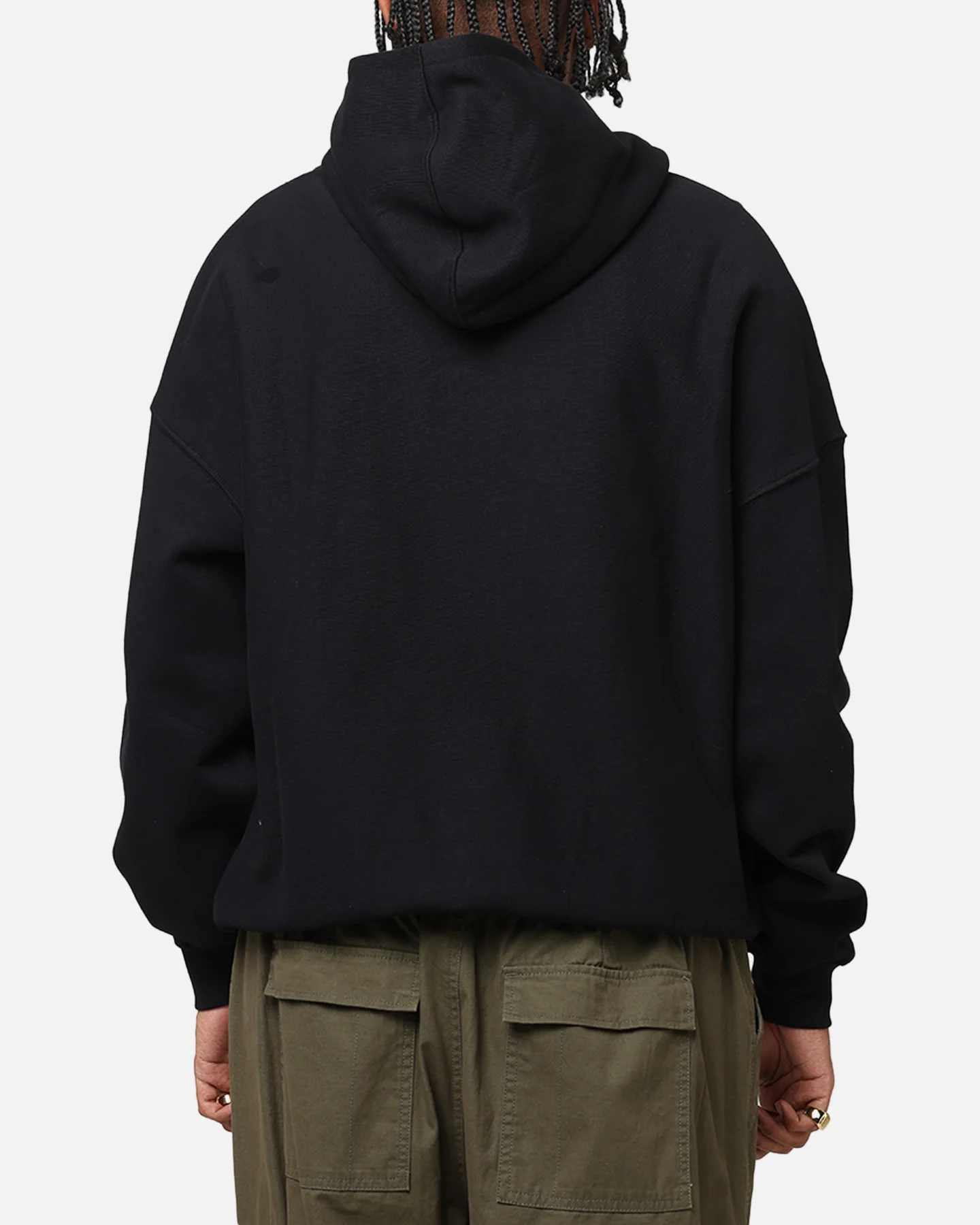 The Anti Order Process Boxy Hoodie Black - Image 3