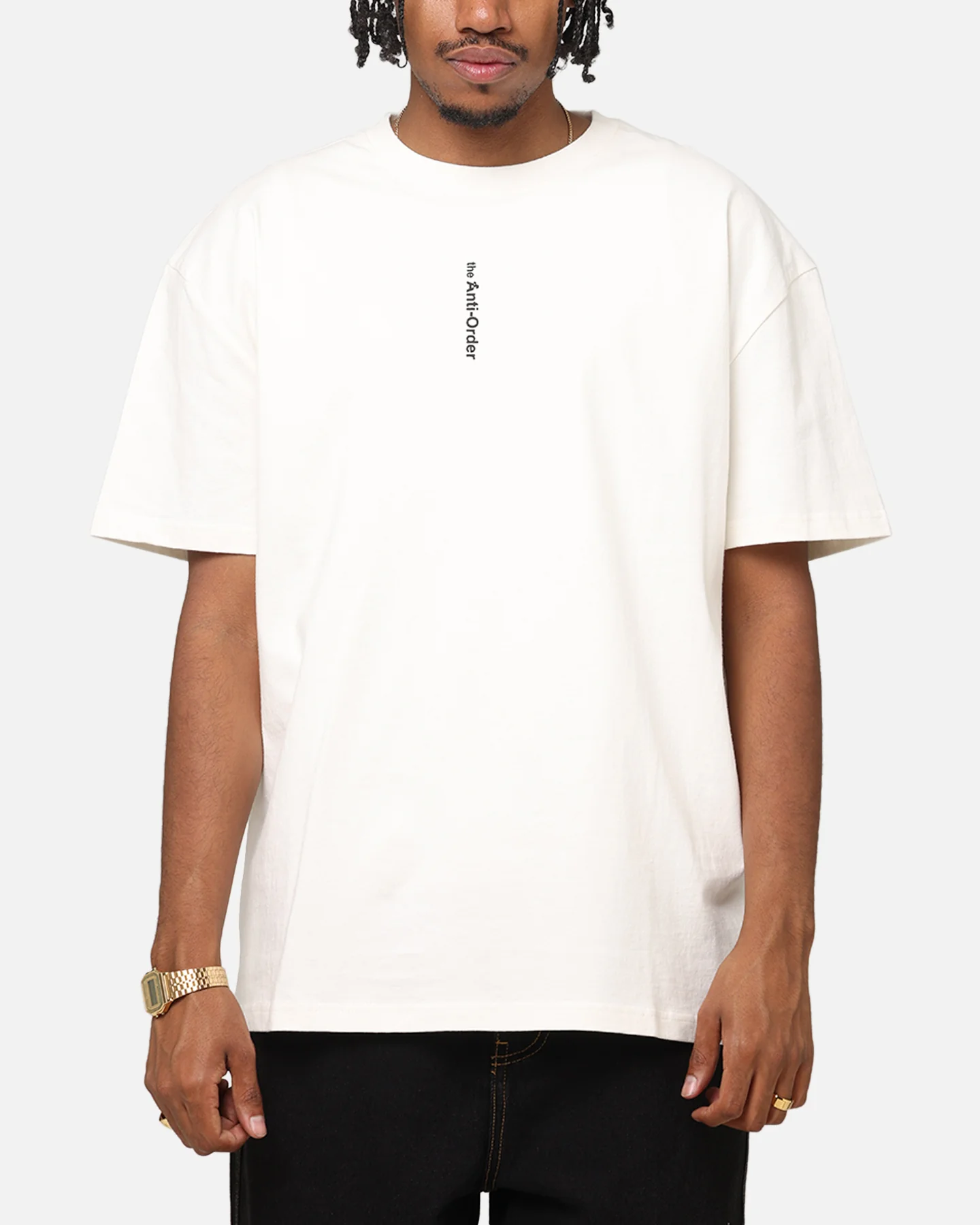 The Anti Order Process Boxy T-Shirt Off White