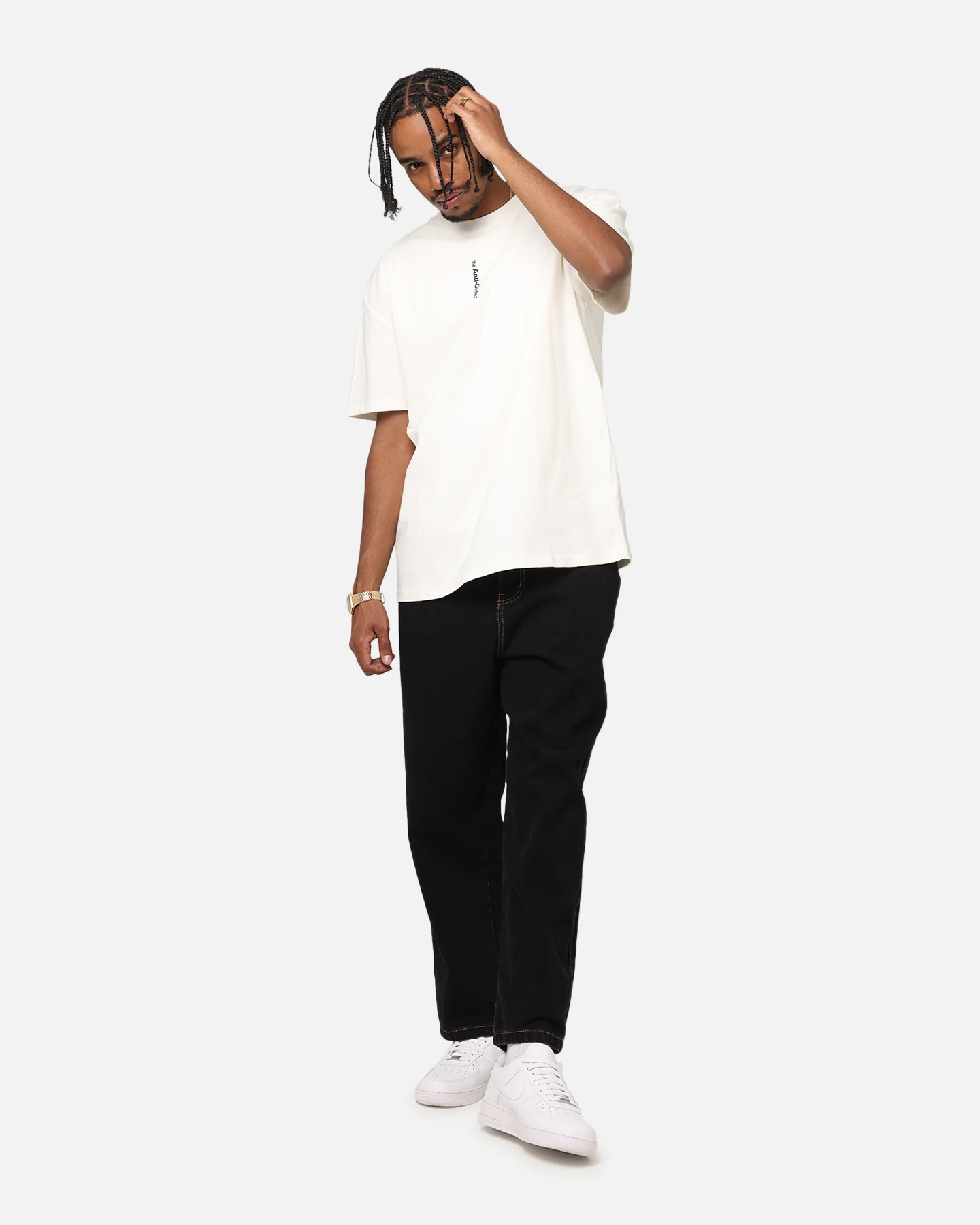 The Anti Order Process Boxy T-Shirt Off White - Image 2